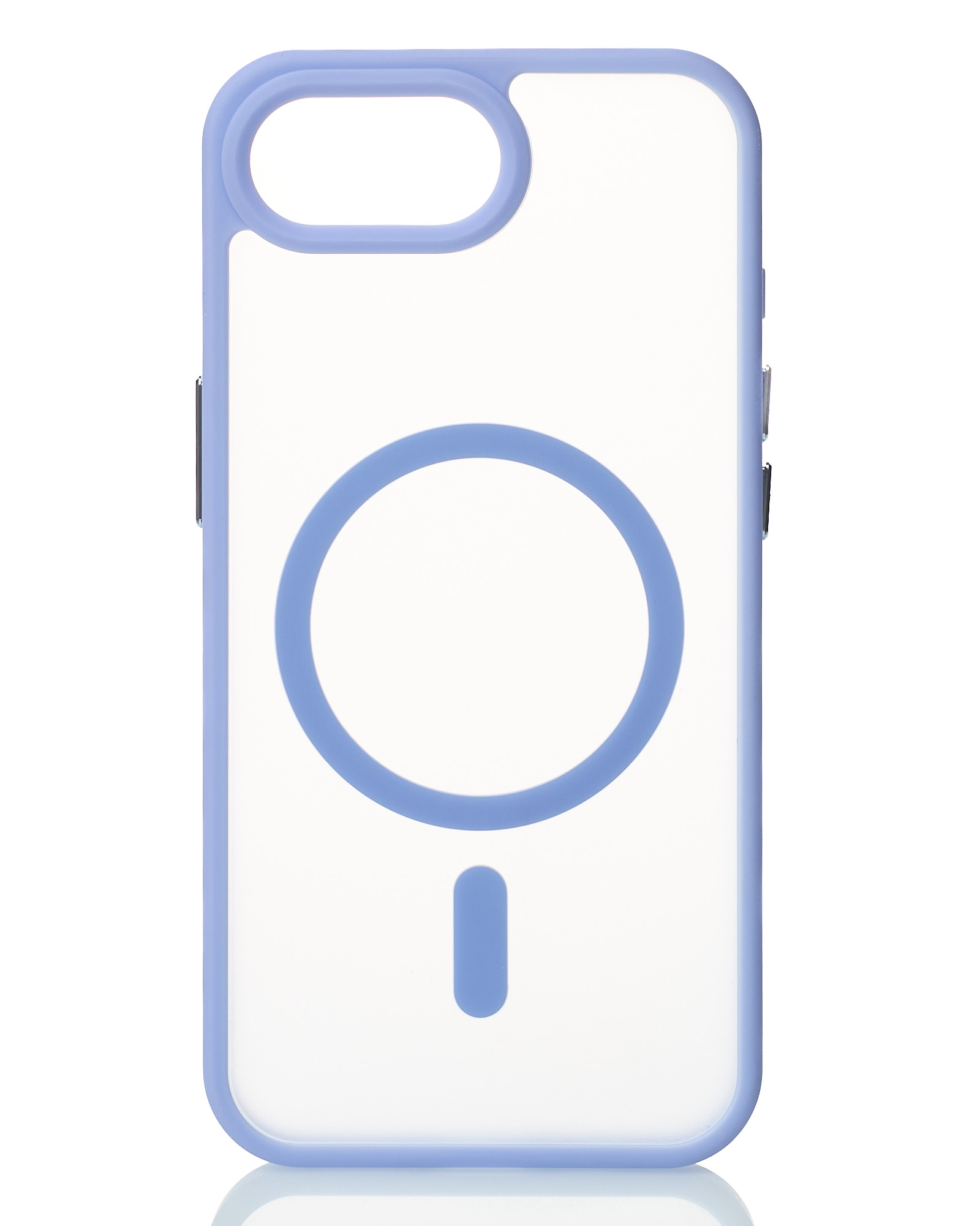 Силиконовый чехол MATTE с поддержкой MagSafe для iPhone 16E lavander