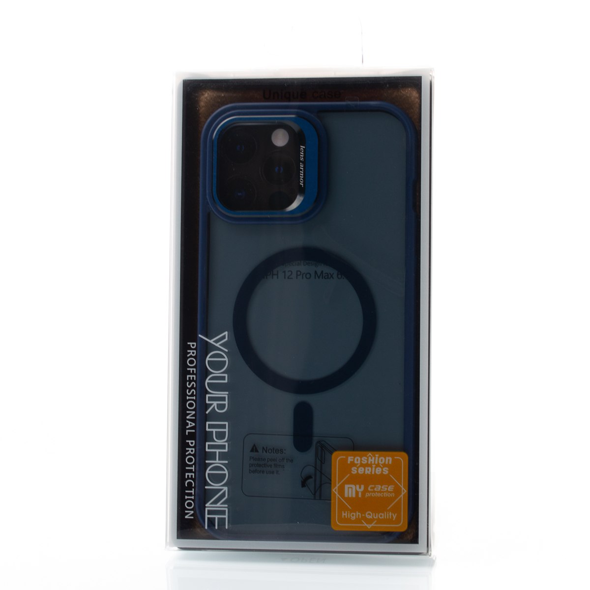 Силиконовый чехол SHADOW с поддержкой MagSafe для iPhone 12 Pro Max серый