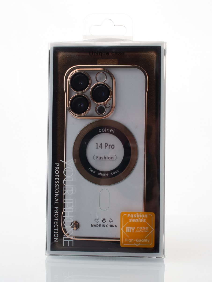 Пластиковый чехол SLIM CASE с поддержкой MagSafe для iPhone 14 Pro черный