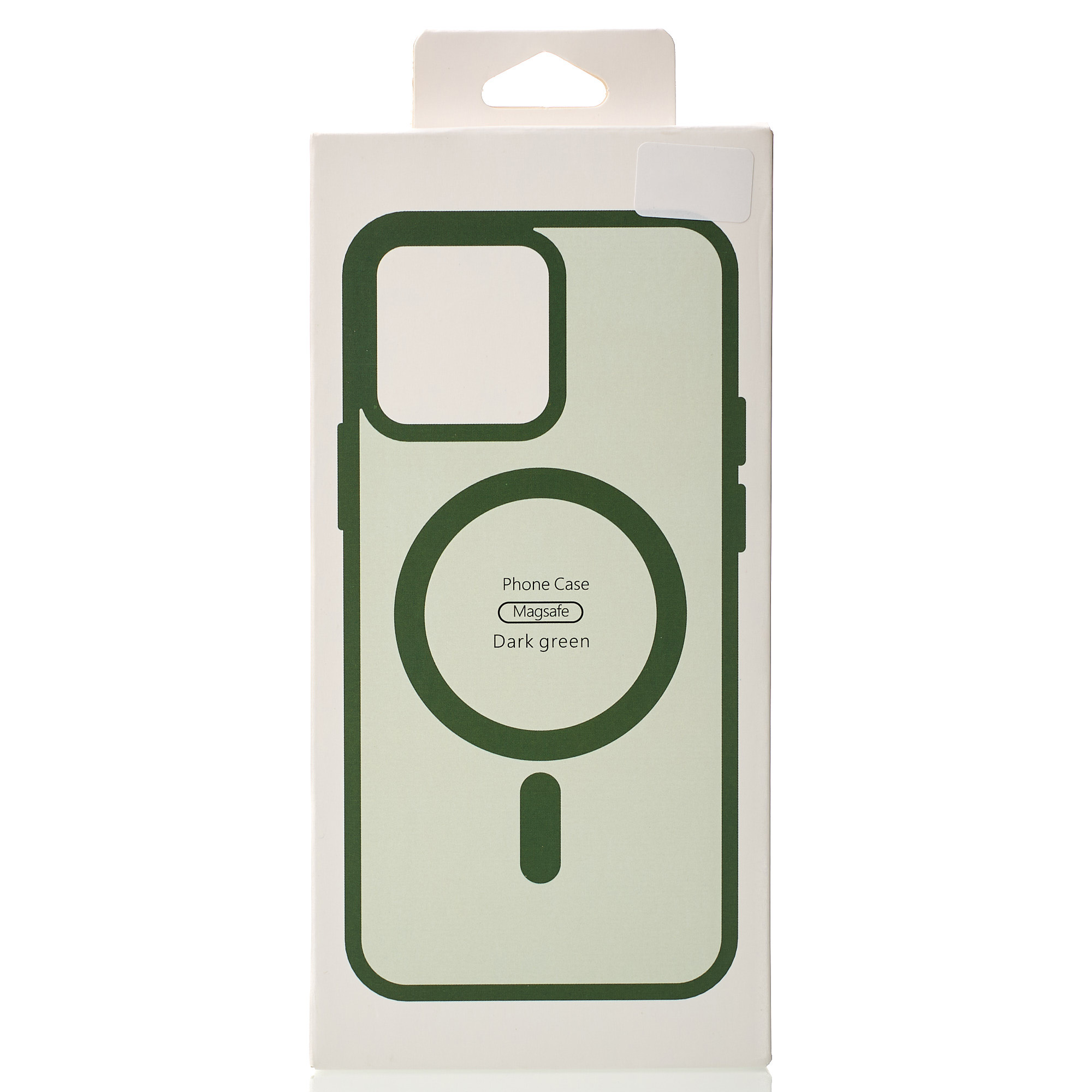 Силиконовый чехол MATTE с поддержкой MagSafe для iPhone 15 Plus sage green