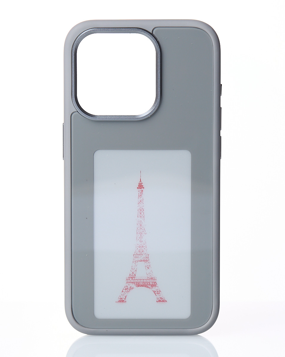 Силиконовый чехол NFC для iPhone 14 Pro Max серый