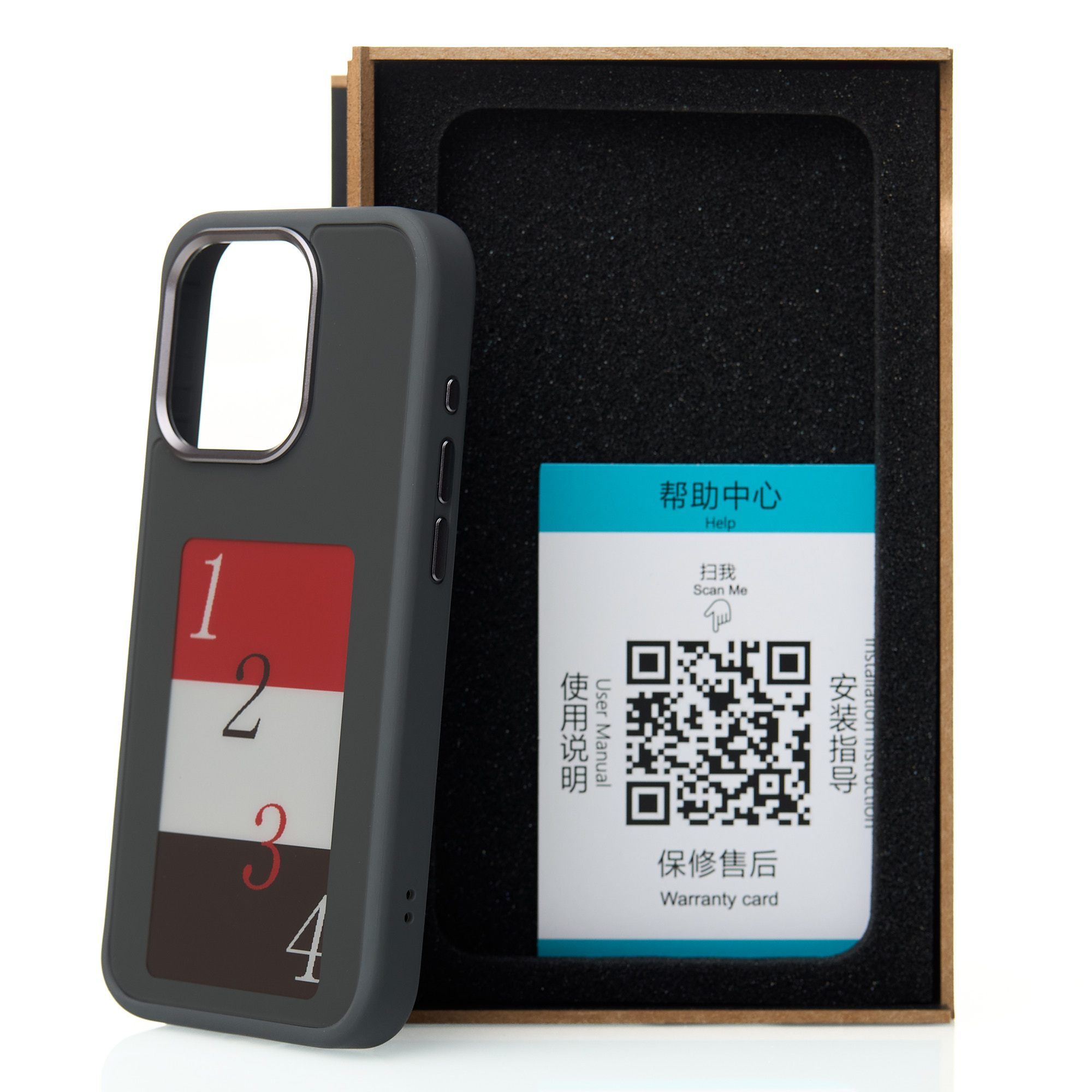 Силиконовый чехол NFC для iPhone 15 Pro черный