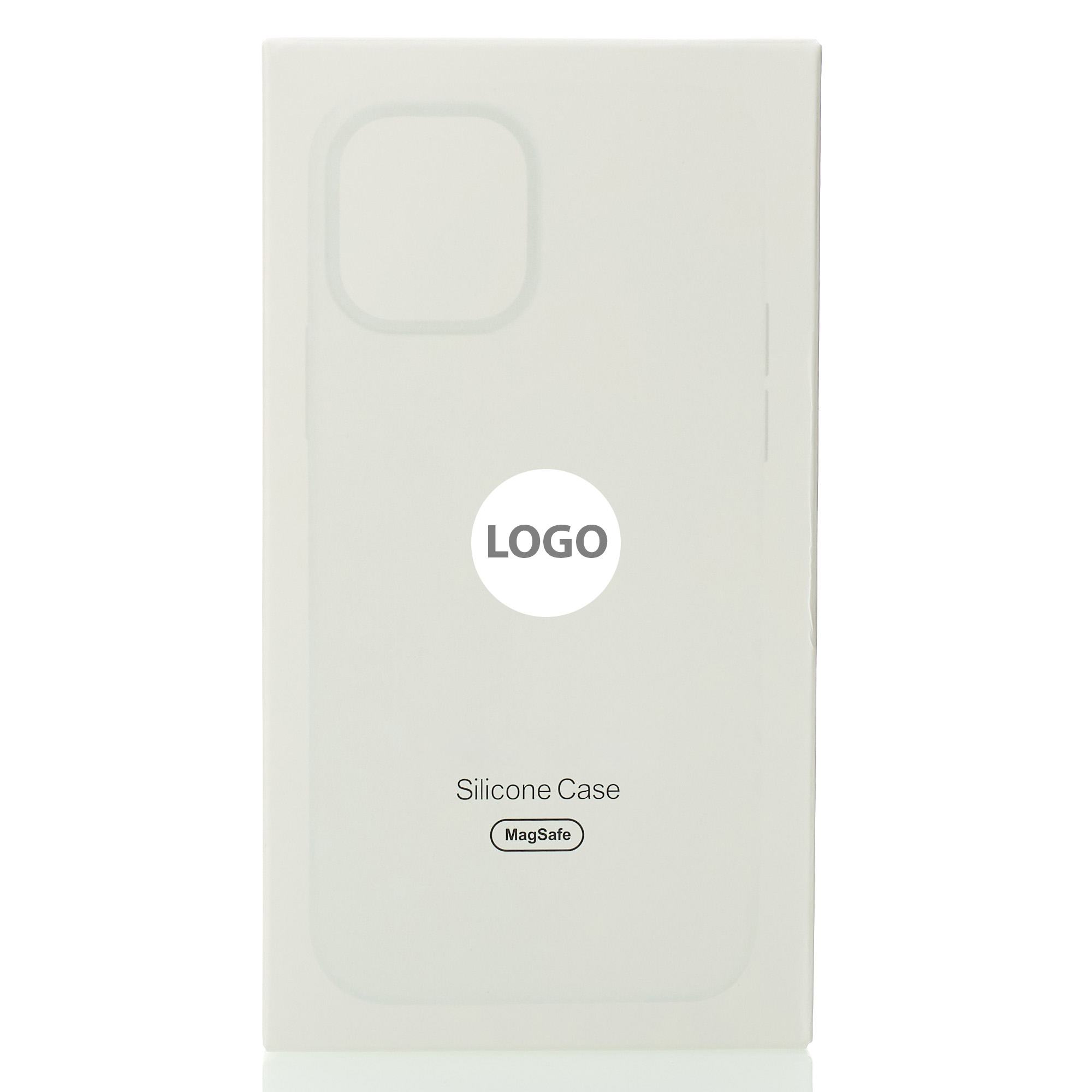 Силиконовый чехол Lux Colors с поддержкой MagSafe для iPhone 12 Pro Max White