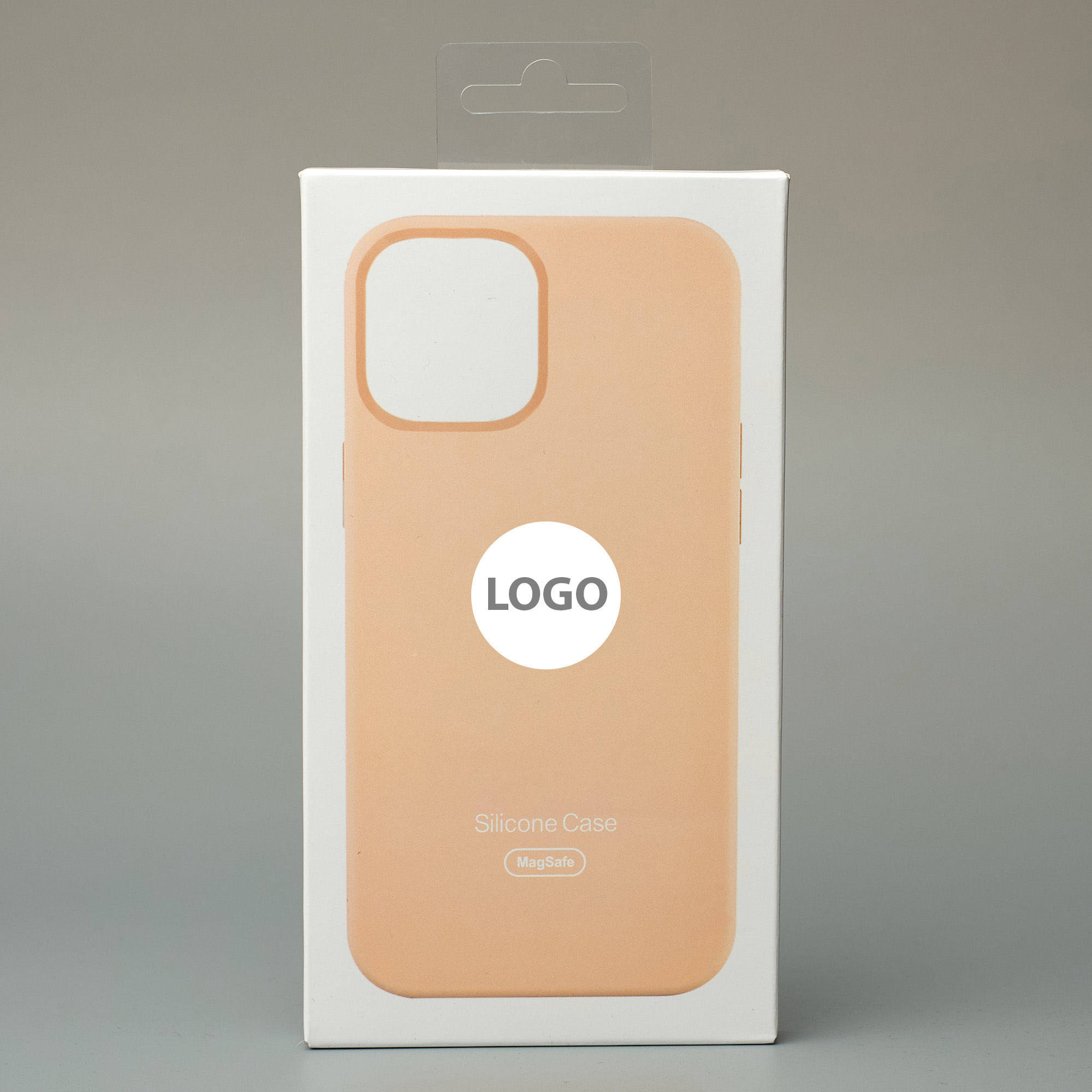 Силиконовый чехол Lux Colors с поддержкой MagSafe для iPhone 12 Pro Max Cantaloupe