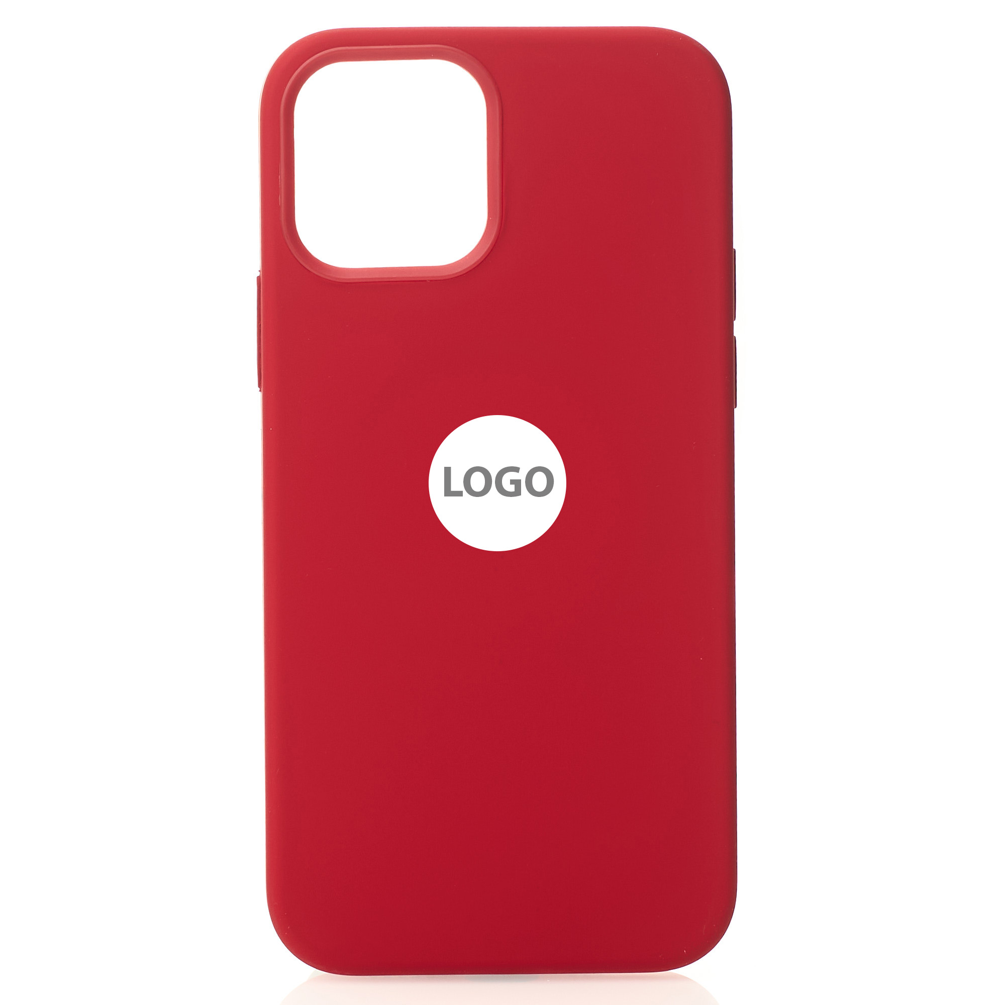 Силиконовый чехол Lux Colors с поддержкой MagSafe для iPhone 13 Red