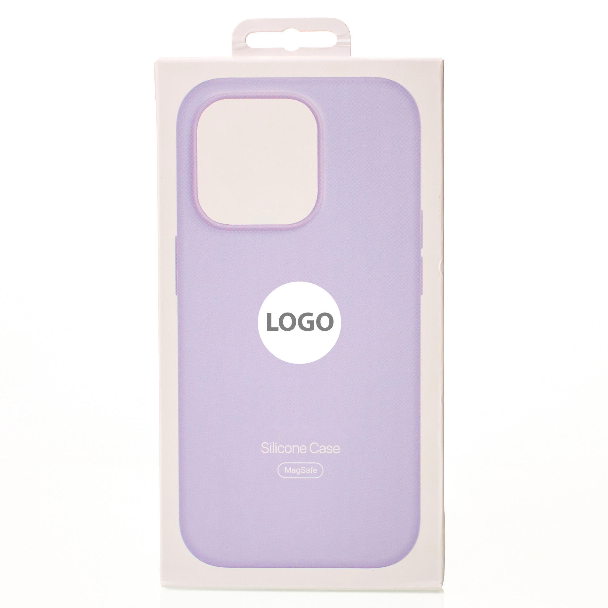 Силиконовый чехол Lux Colors с поддержкой MagSafe для iPhone 14 Lilac