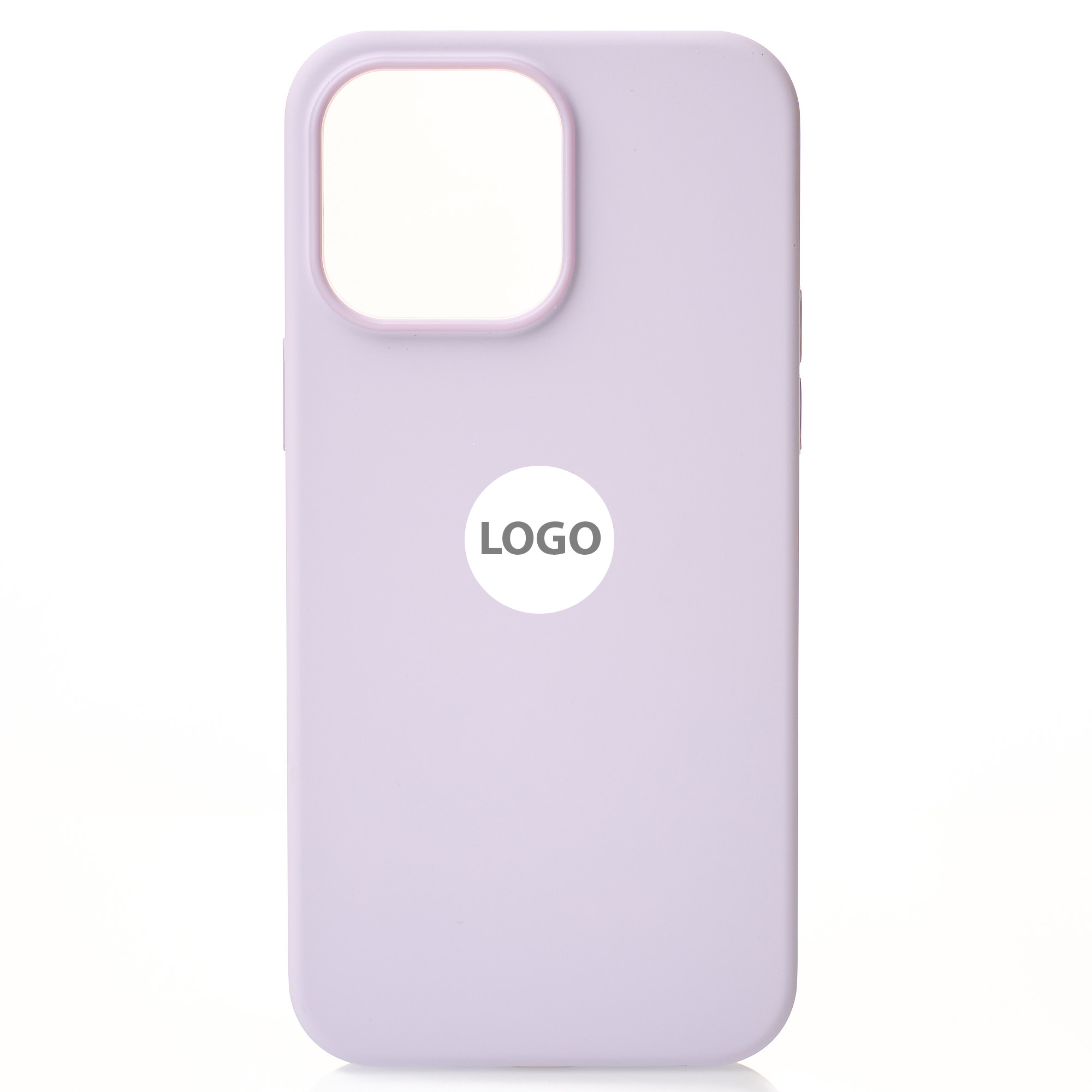 Силиконовый чехол Lux Colors с поддержкой MagSafe для iPhone 14 Pro Lilac