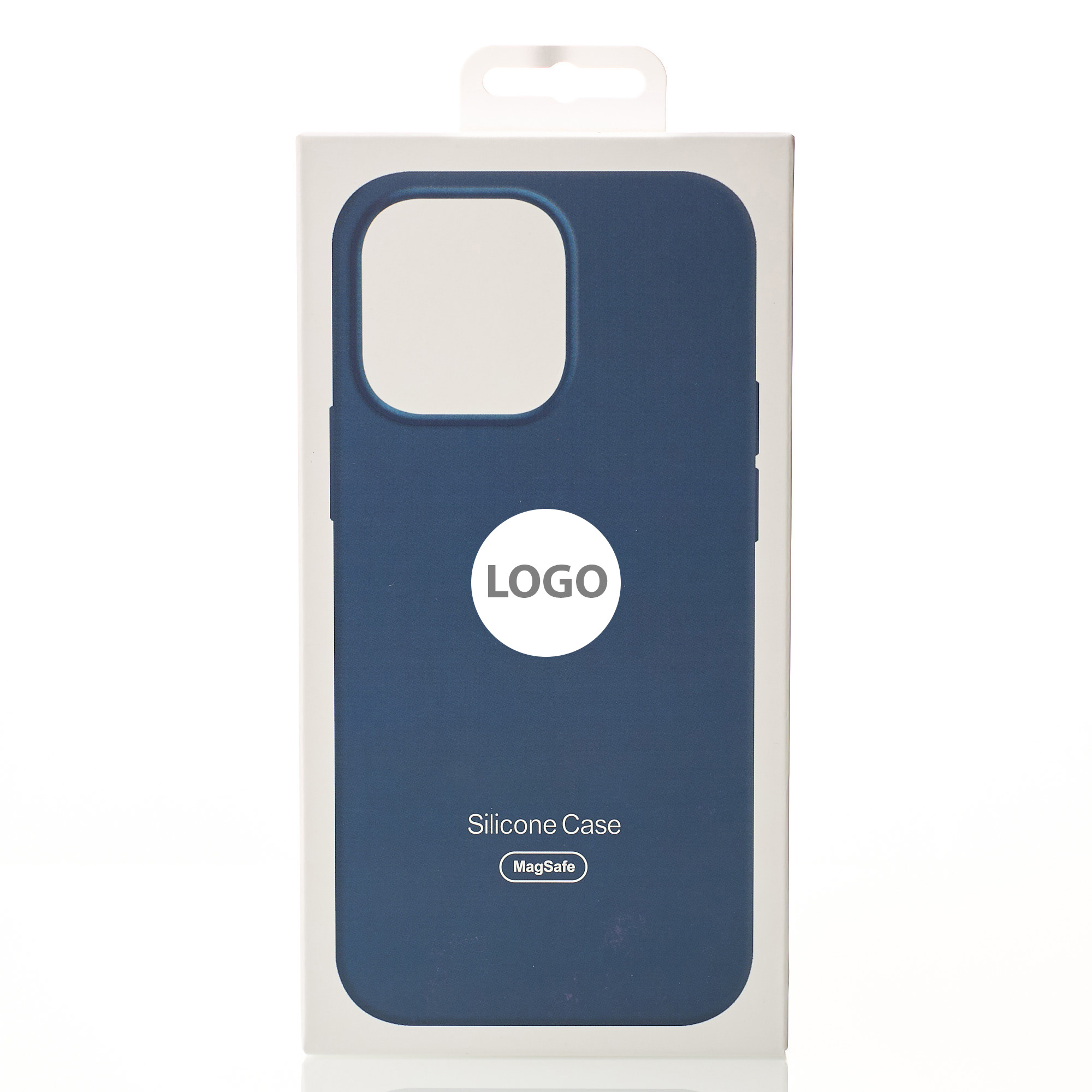 Силиконовый чехол Lux Colors с поддержкой MagSafe для iPhone 14 Pro Storm Blue