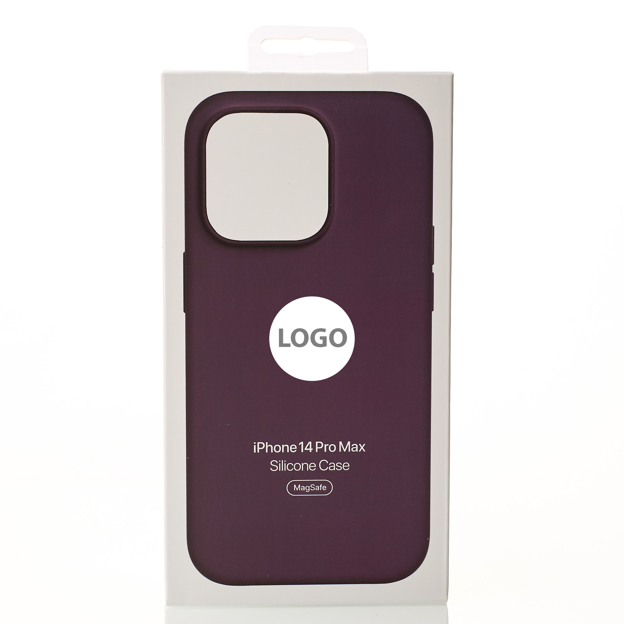Силиконовый чехол Lux Colors с поддержкой MagSafe для iPhone 14 Pro Max Elderberry