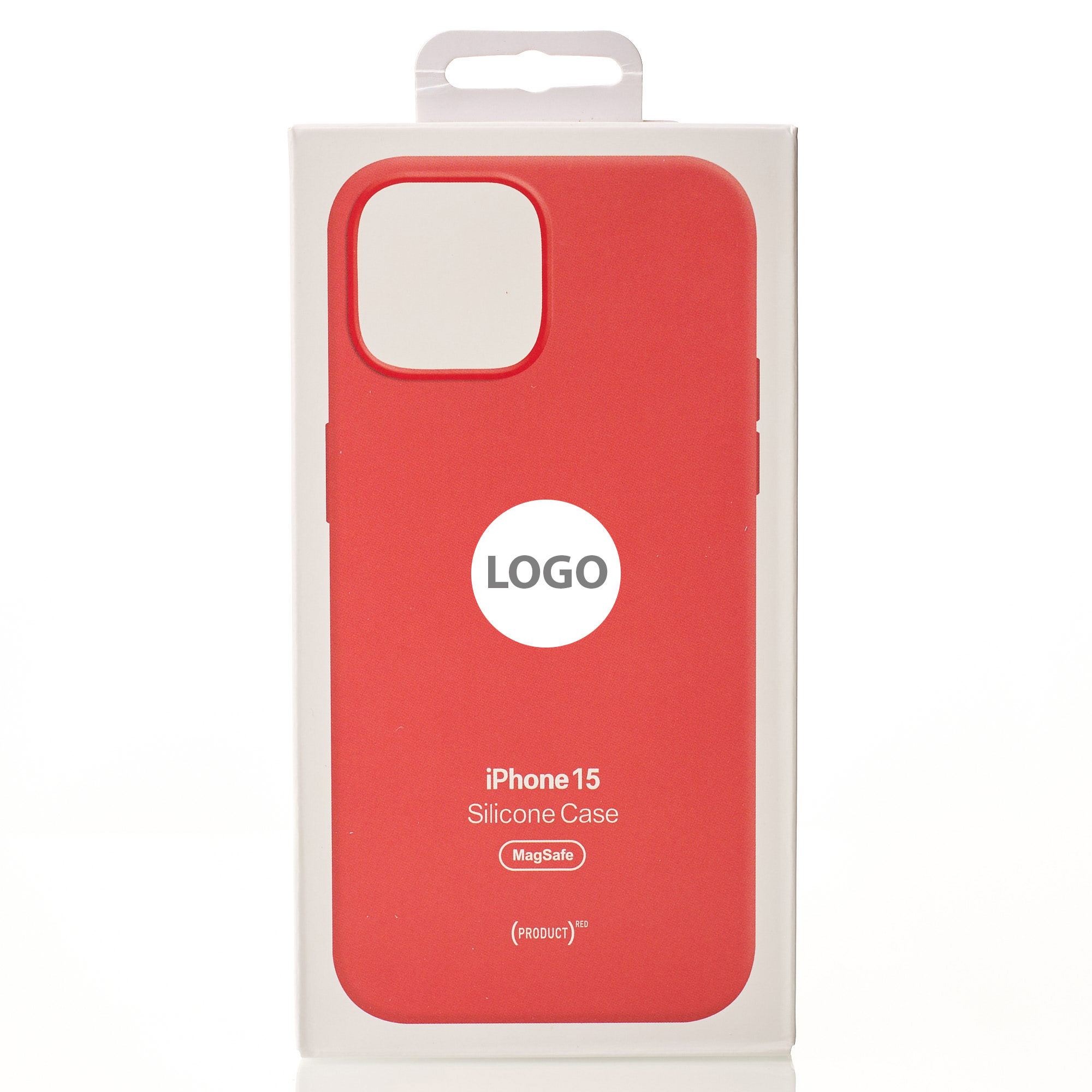 Силиконовый чехол Lux Colors с поддержкой MagSafe для iPhone 15 Guava