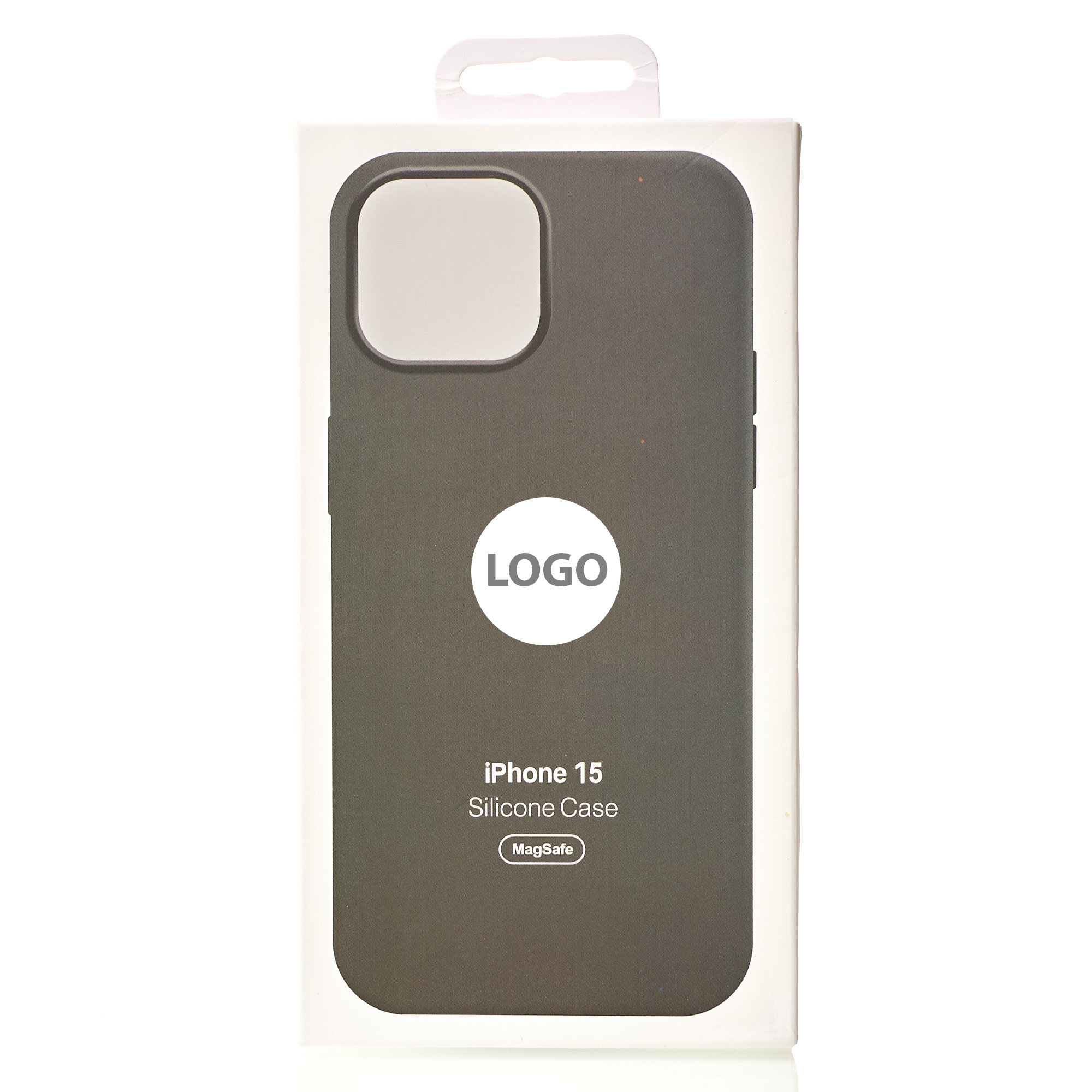 Силиконовый чехол Lux Colors с поддержкой MagSafe для iPhone 15 Clay