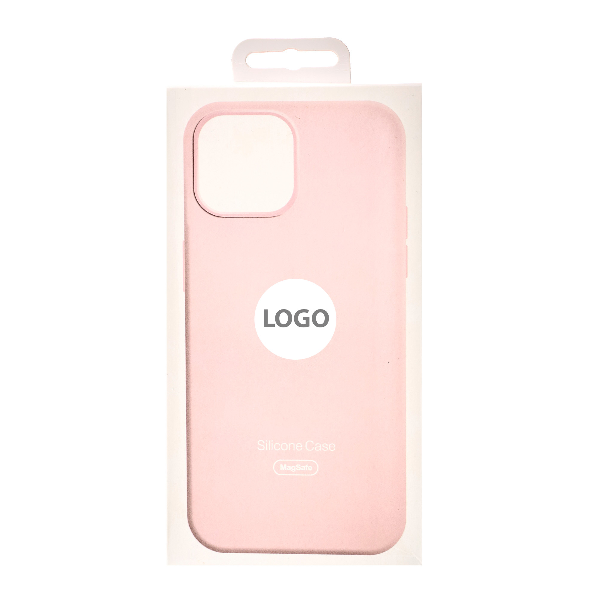Силиконовый чехол Lux Colors с поддержкой MagSafe для iPhone 15 Plus Light Pink