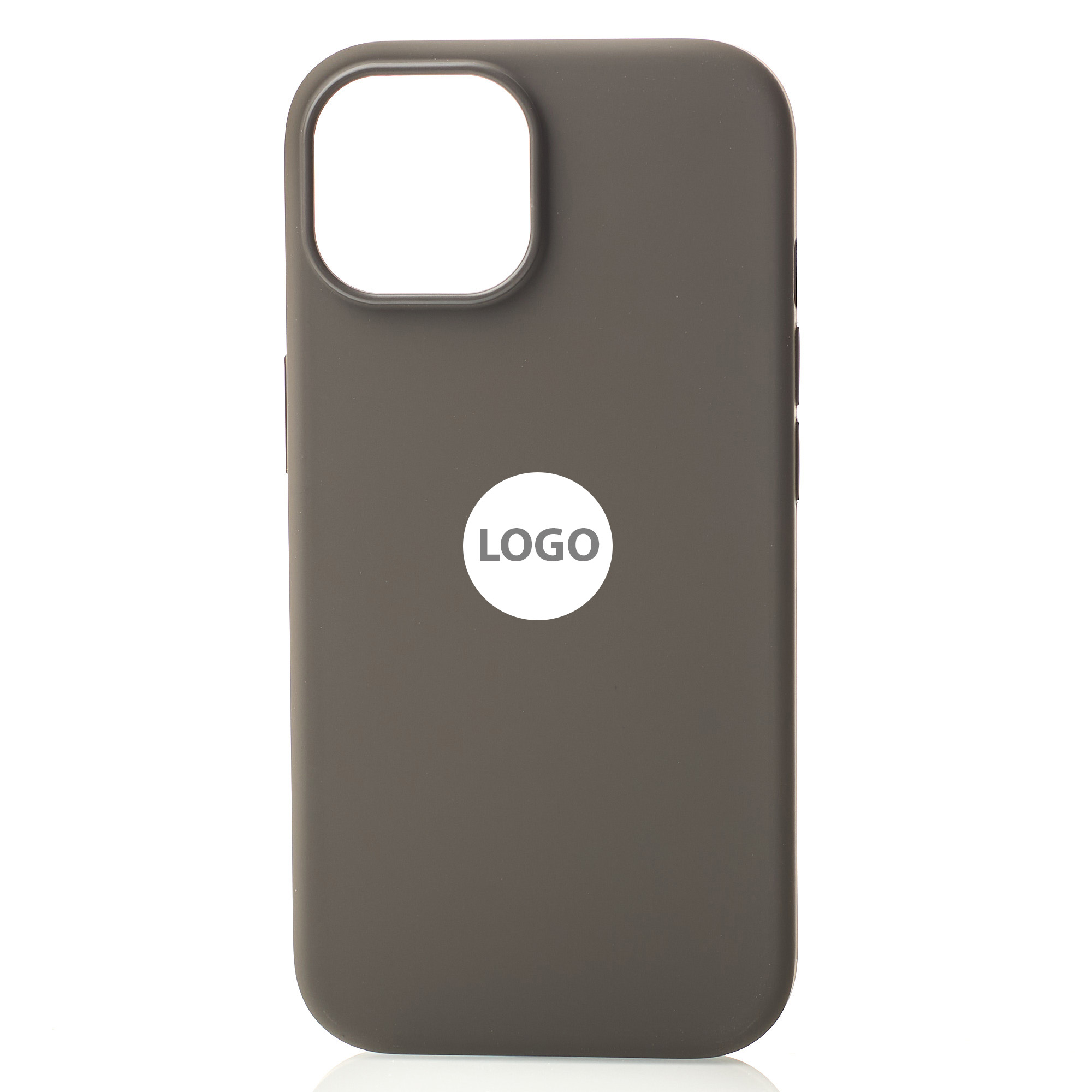 Силиконовый чехол Lux Colors с поддержкой MagSafe для iPhone 15 Pro Max Clay