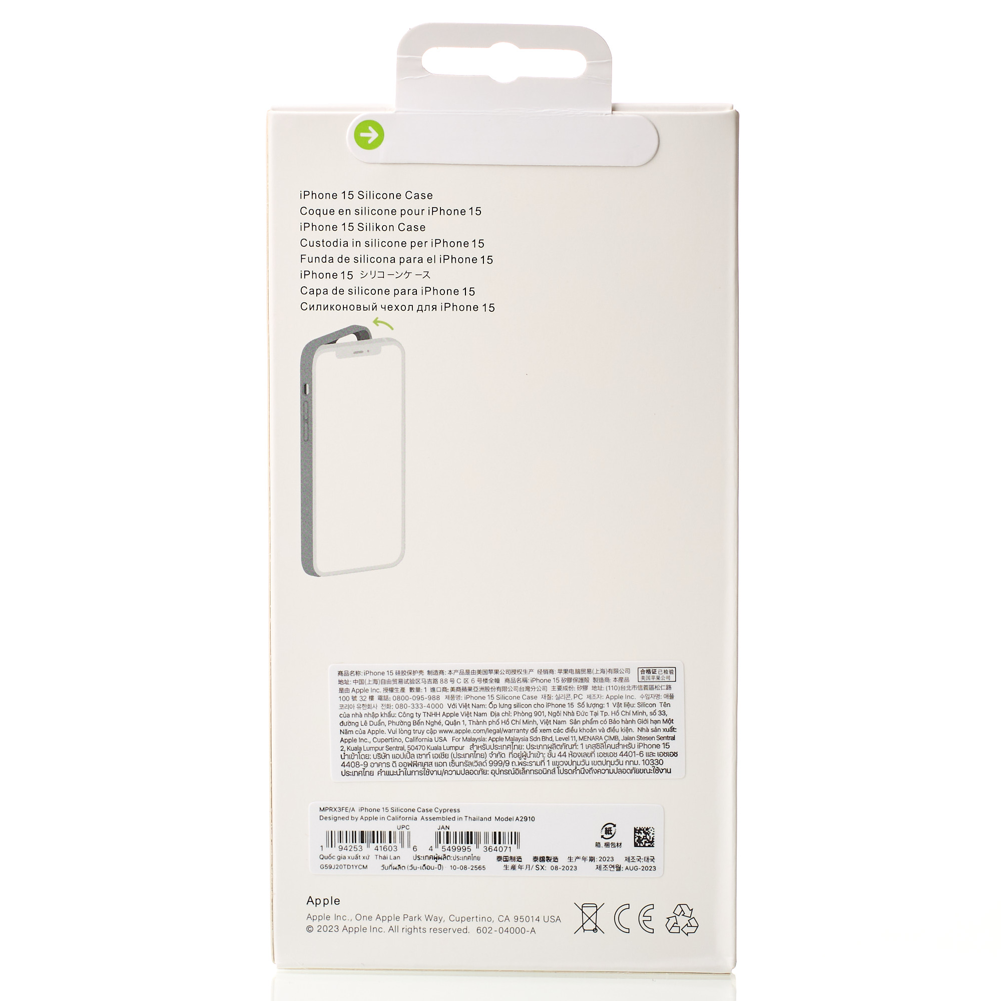 Силиконовый чехол Lux Colors с поддержкой MagSafe для iPhone 15 Pro Max Winter Blue