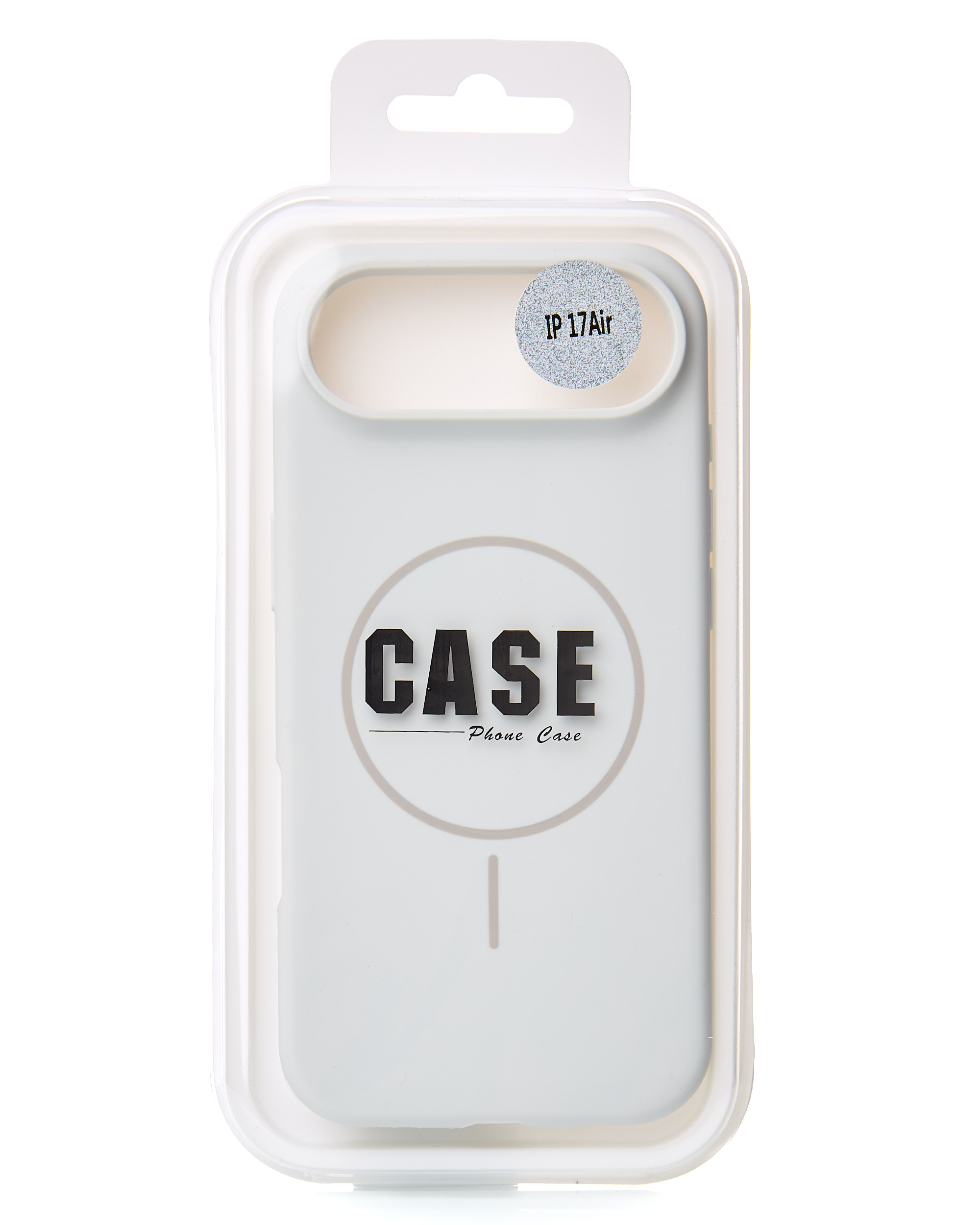 Силиконовый чехол Slim Ring Soft с поддержкой MagSafe для iPhone 17 AIR white