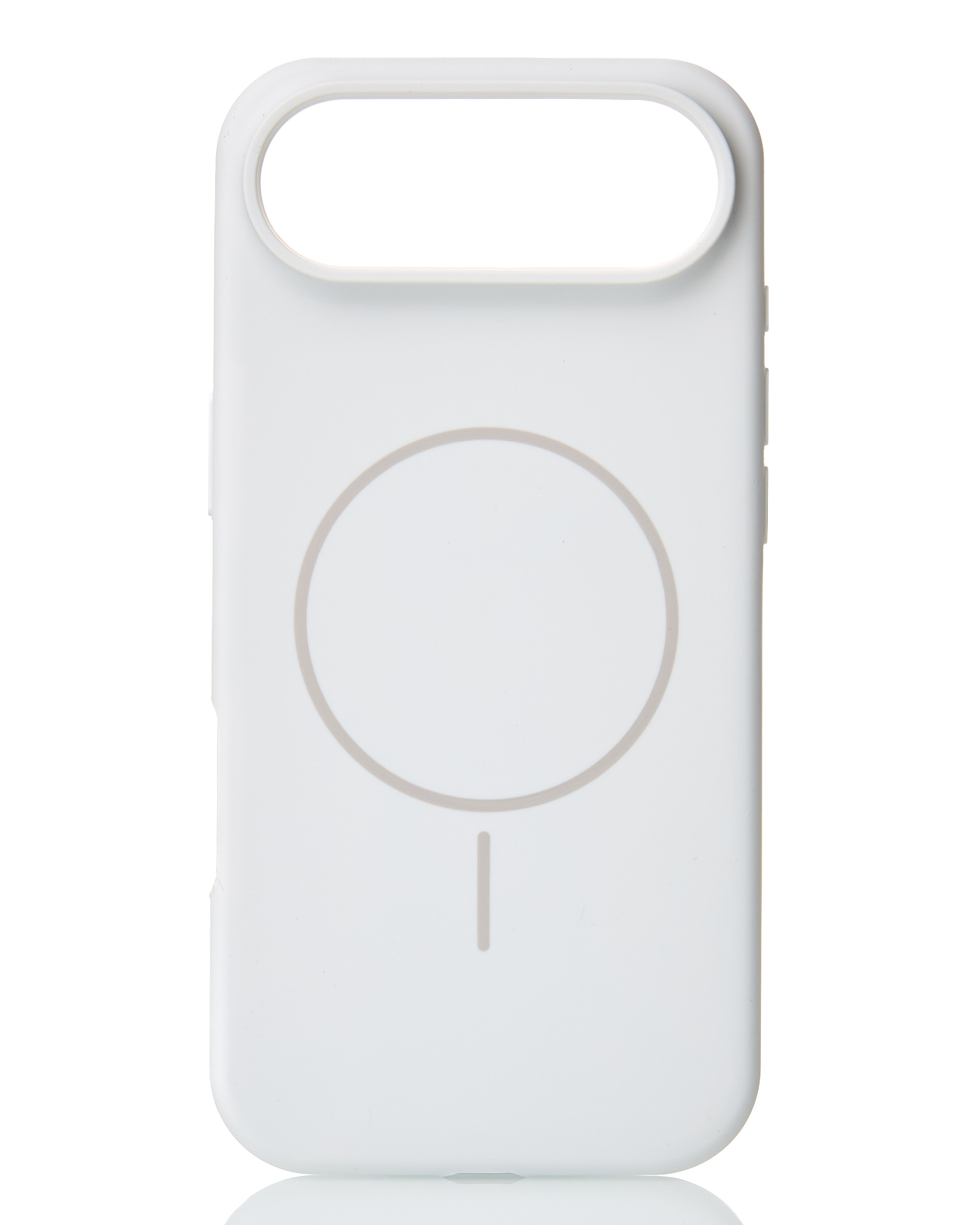 Силиконовый чехол Slim Ring Soft с поддержкой MagSafe для iPhone 17 AIR white