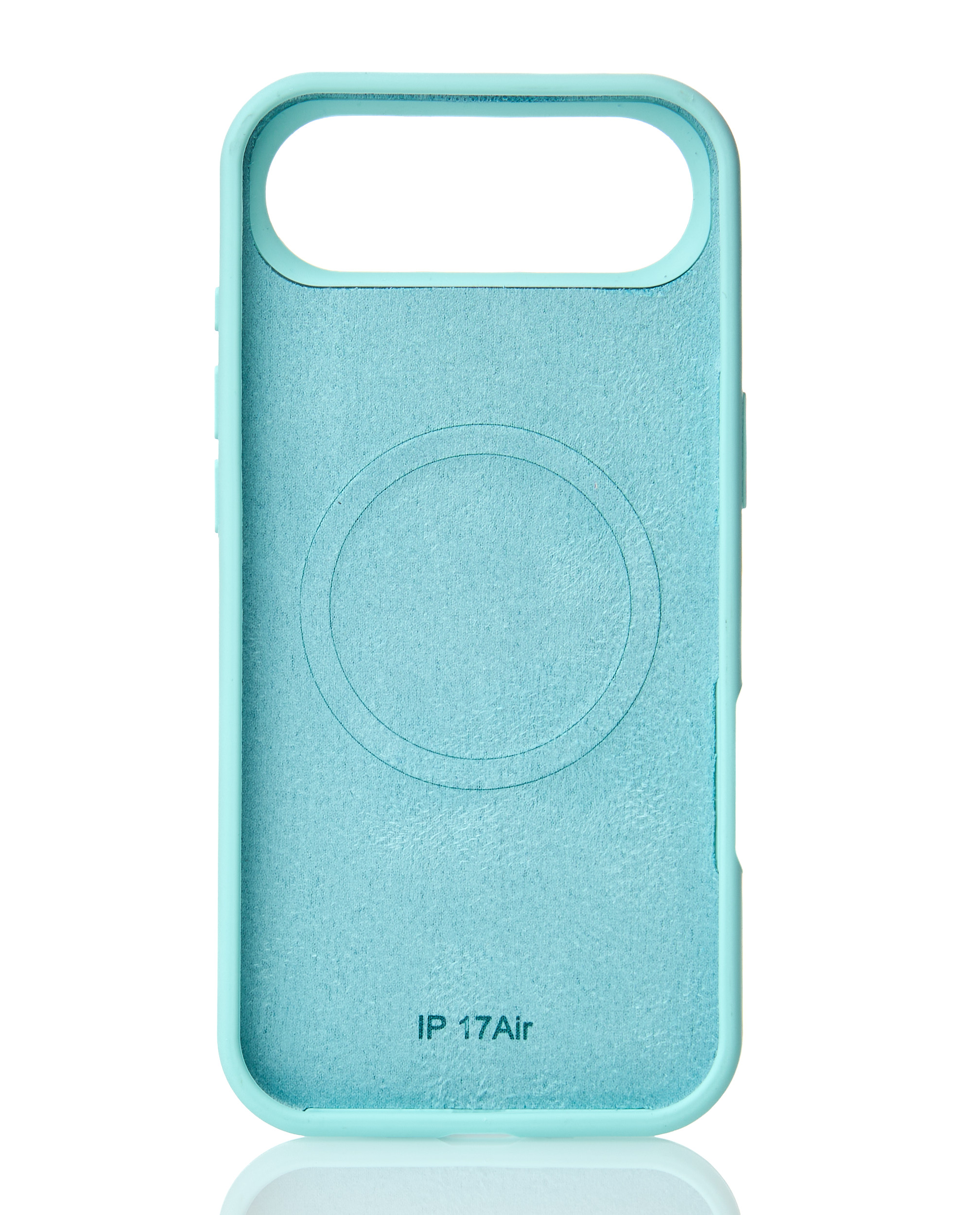 Силиконовый чехол Slim Ring Soft с поддержкой MagSafe для iPhone 17 AIR succulent