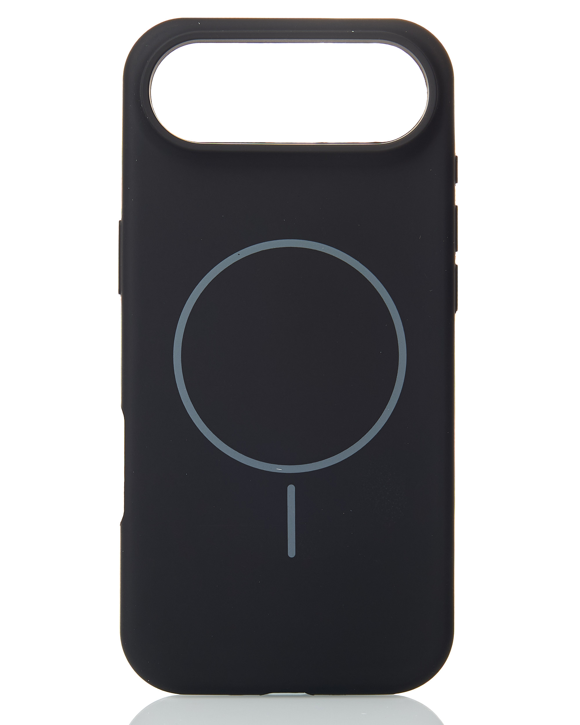 Силиконовый чехол Slim Ring Soft с поддержкой MagSafe для iPhone 17 AIR black