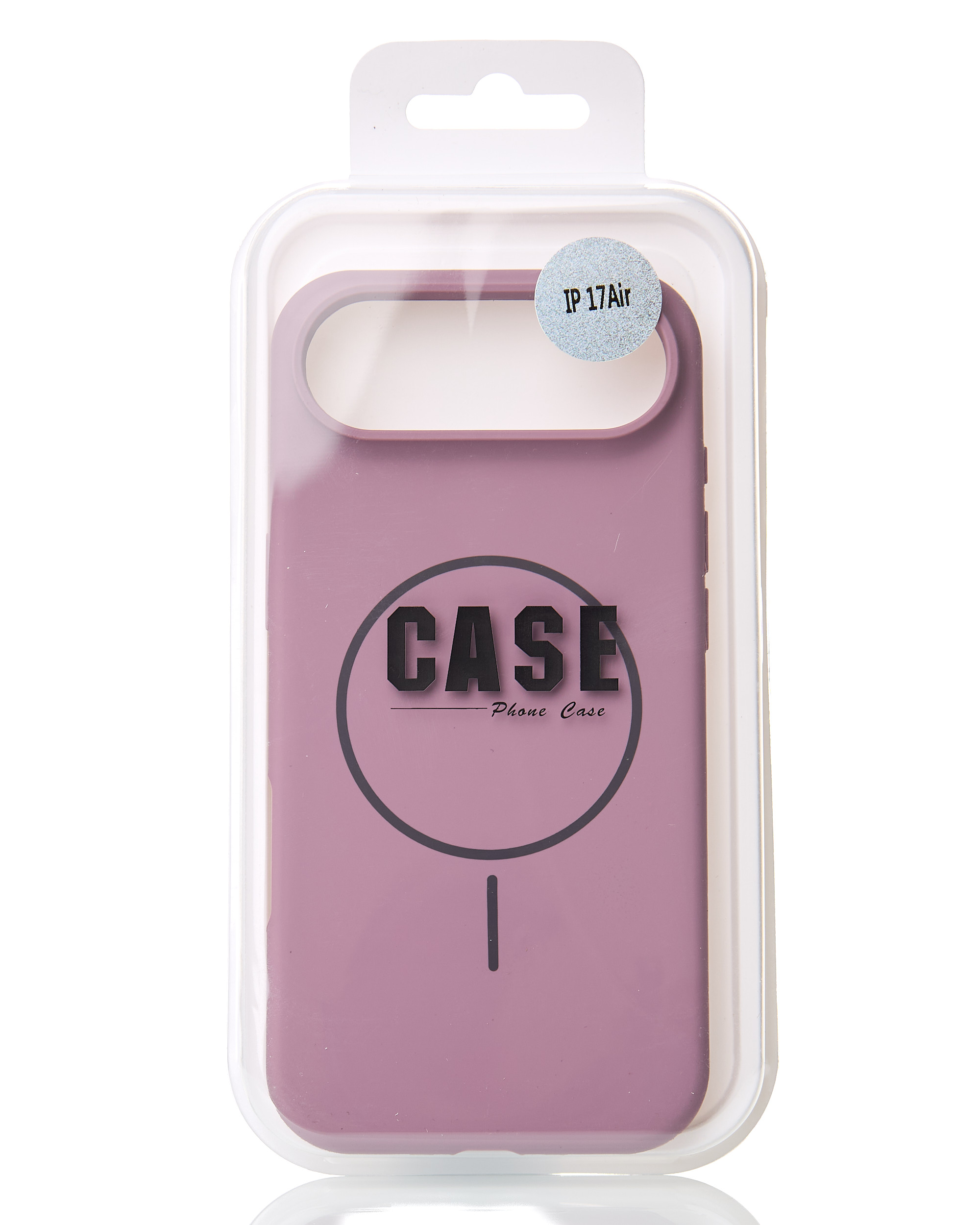 Силиконовый чехол Slim Ring Soft с поддержкой MagSafe для iPhone 17 AIR lavander