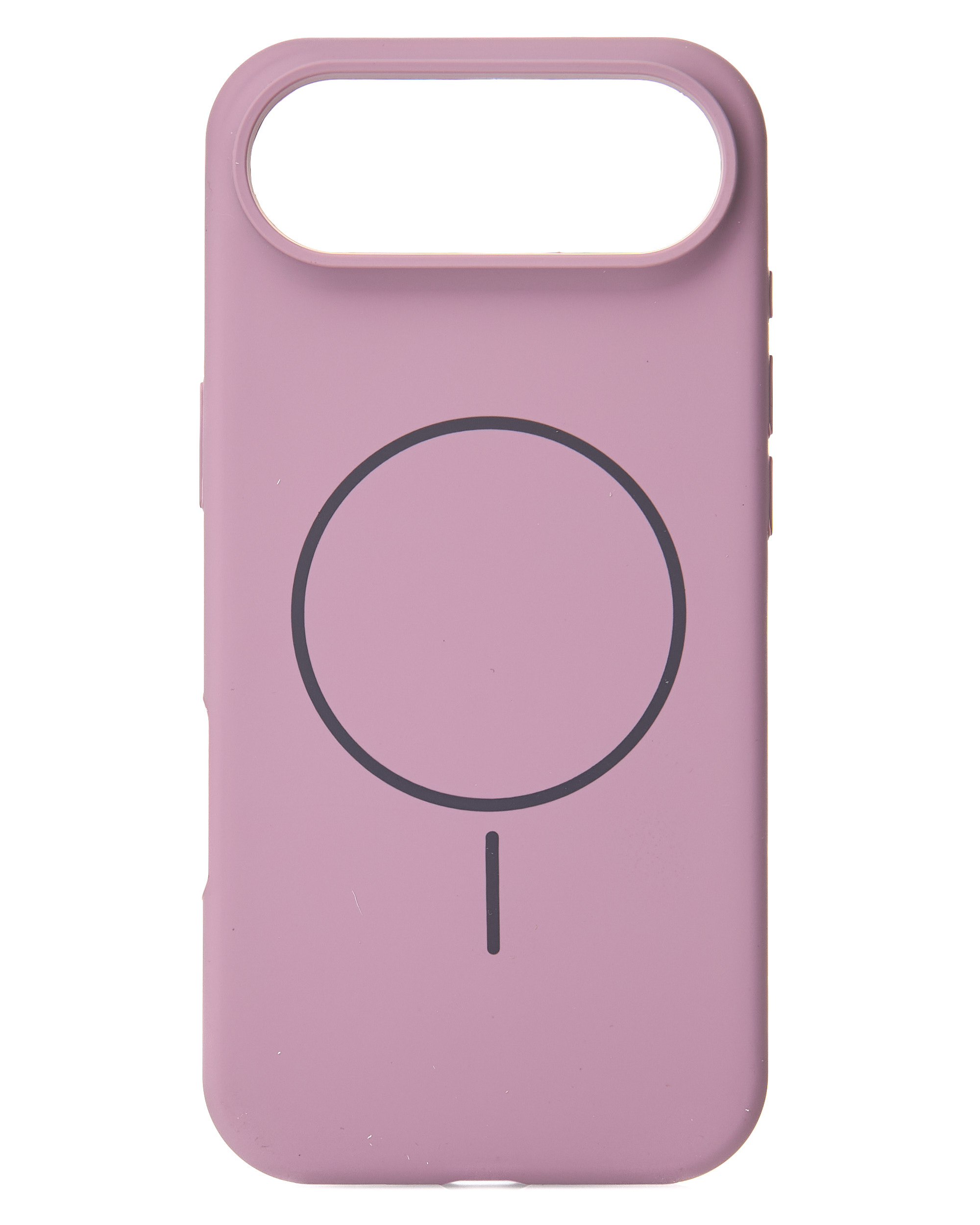 Силиконовый чехол Slim Ring Soft с поддержкой MagSafe для iPhone 17 AIR lavander