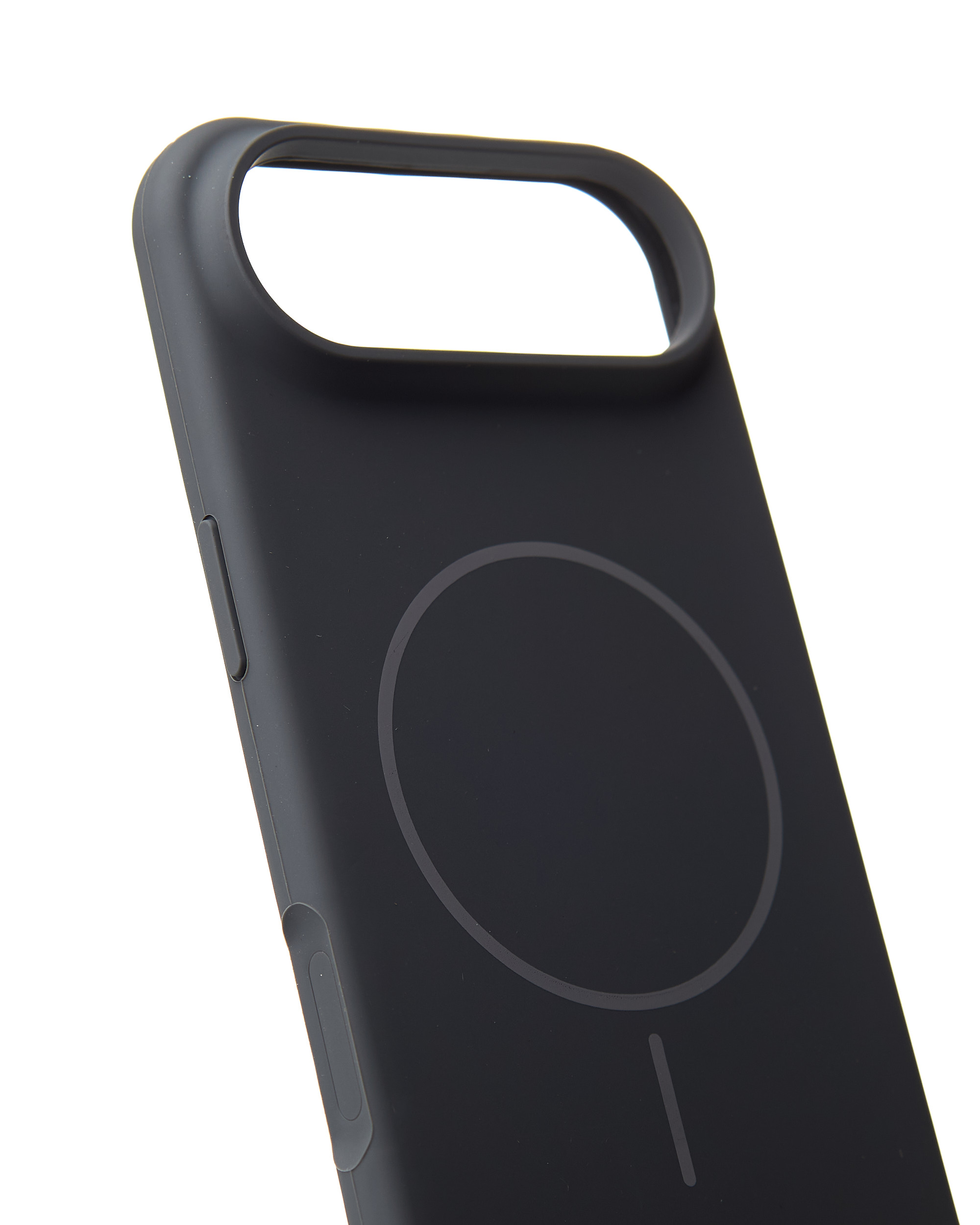 Силиконовый чехол Slim Ring Soft с поддержкой MagSafe для iPhone 17 AIR stone gray