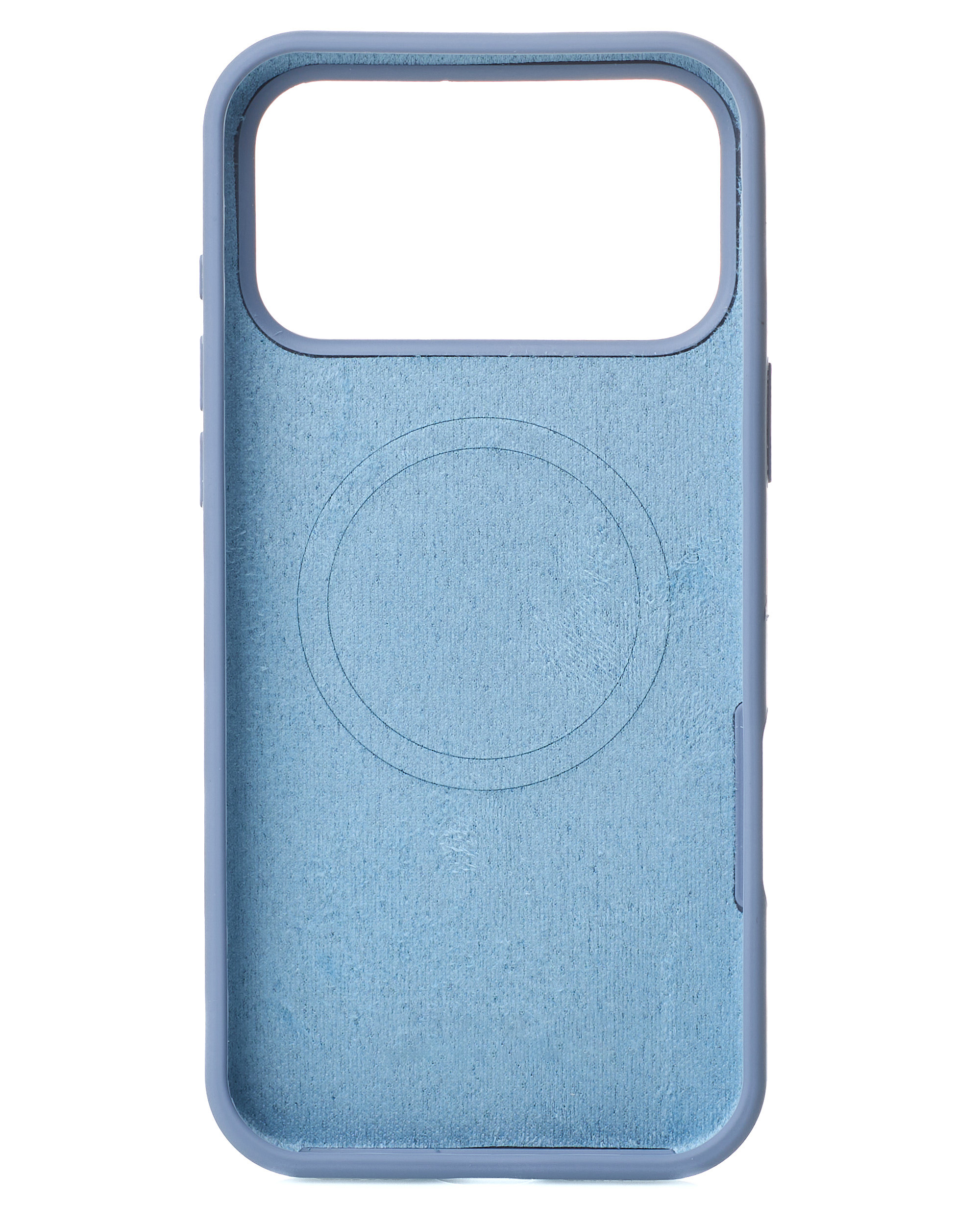 Силиконовый чехол Slim Ring Soft с поддержкой MagSafe для iPhone 17 Pro storm blue