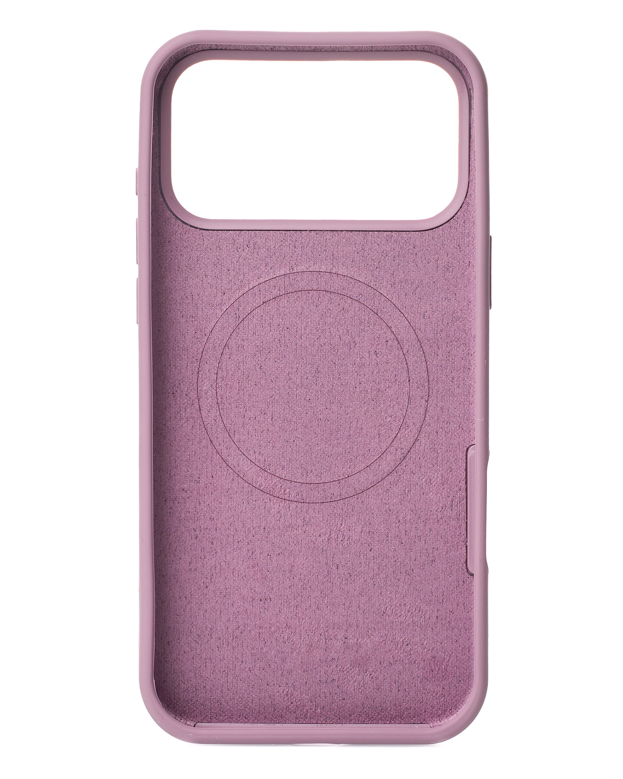 Силиконовый чехол Slim Ring Soft с поддержкой MagSafe для iPhone 17 Pro lavander