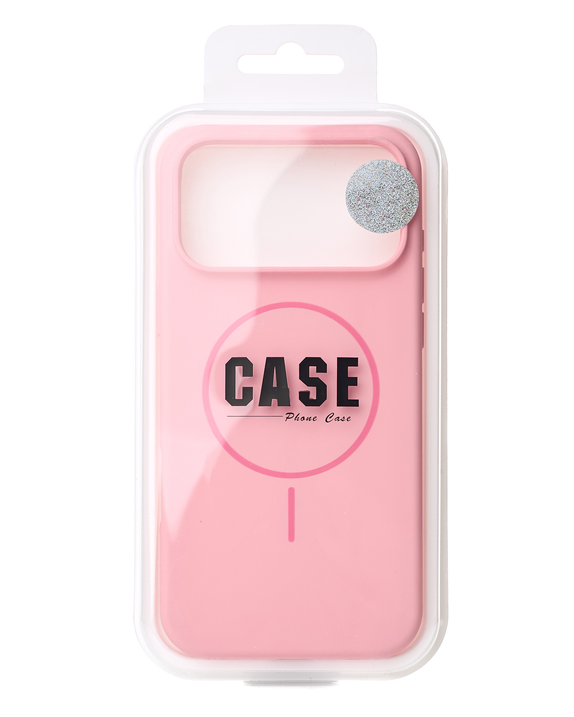 Силиконовый чехол Slim Ring Soft с поддержкой MagSafe для iPhone 17 Pro pink