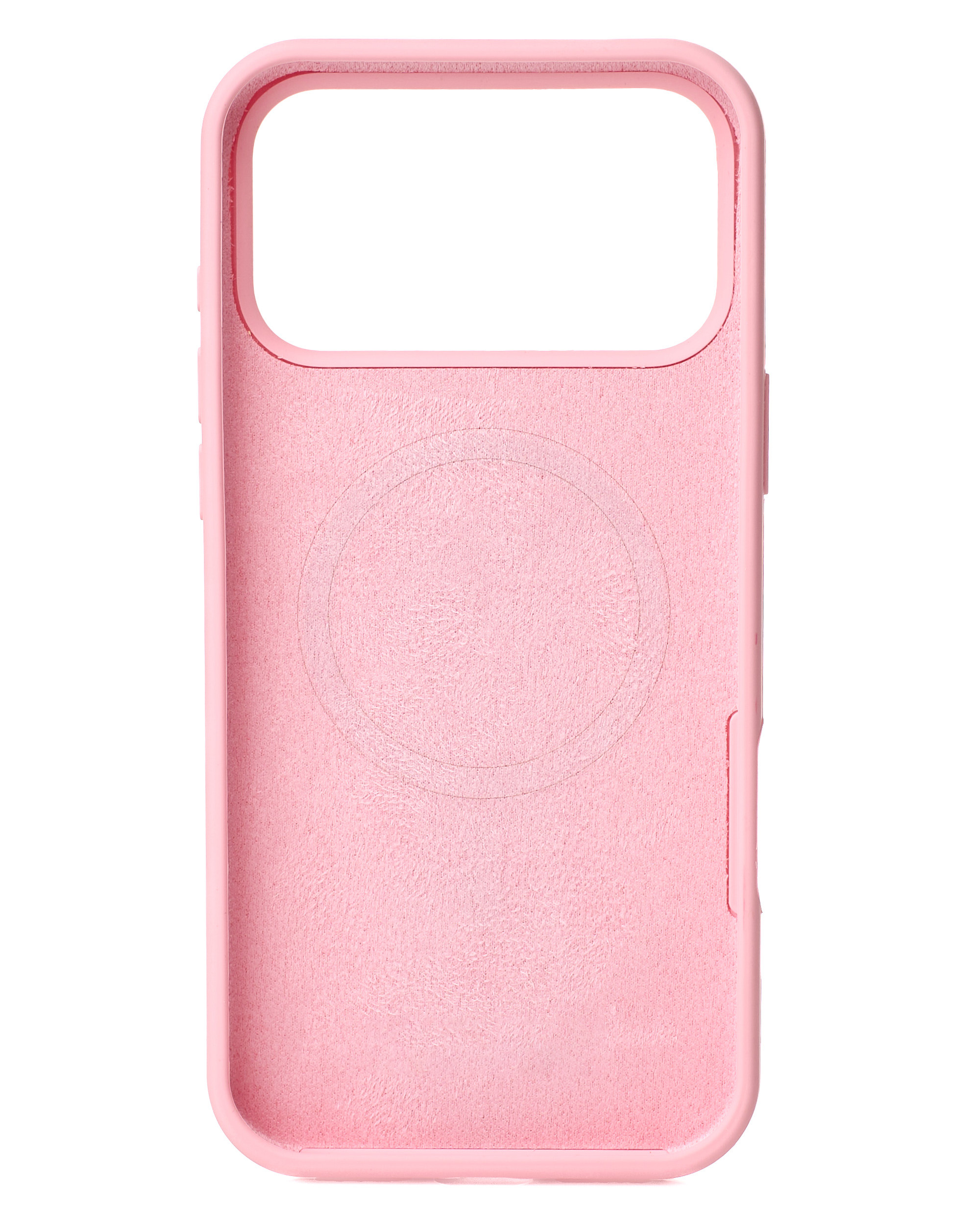 Силиконовый чехол Slim Ring Soft с поддержкой MagSafe для iPhone 17 Pro pink