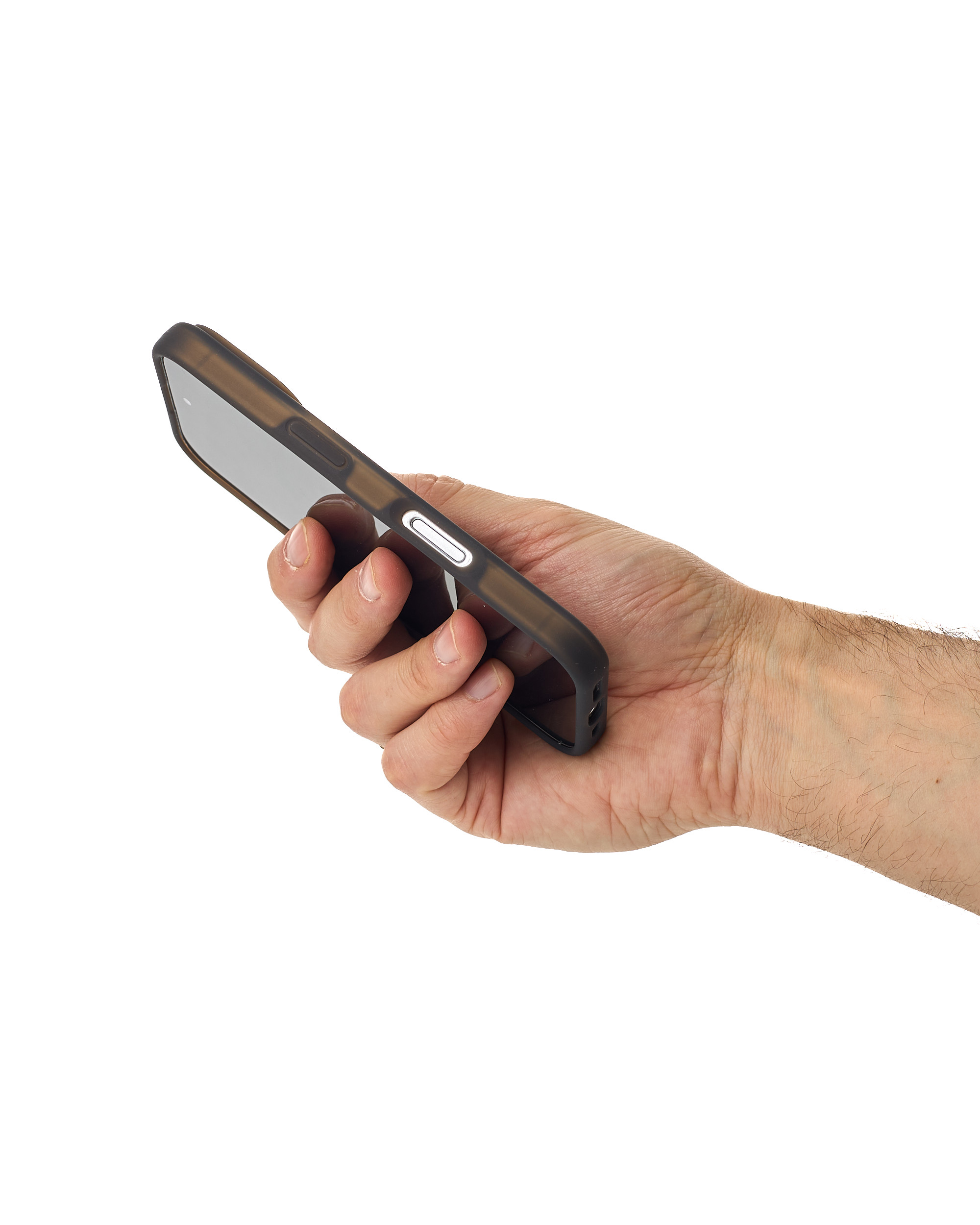 Силиконовый чехол SOFT MATT с поддержкой MagSafe для iPhone 16 black