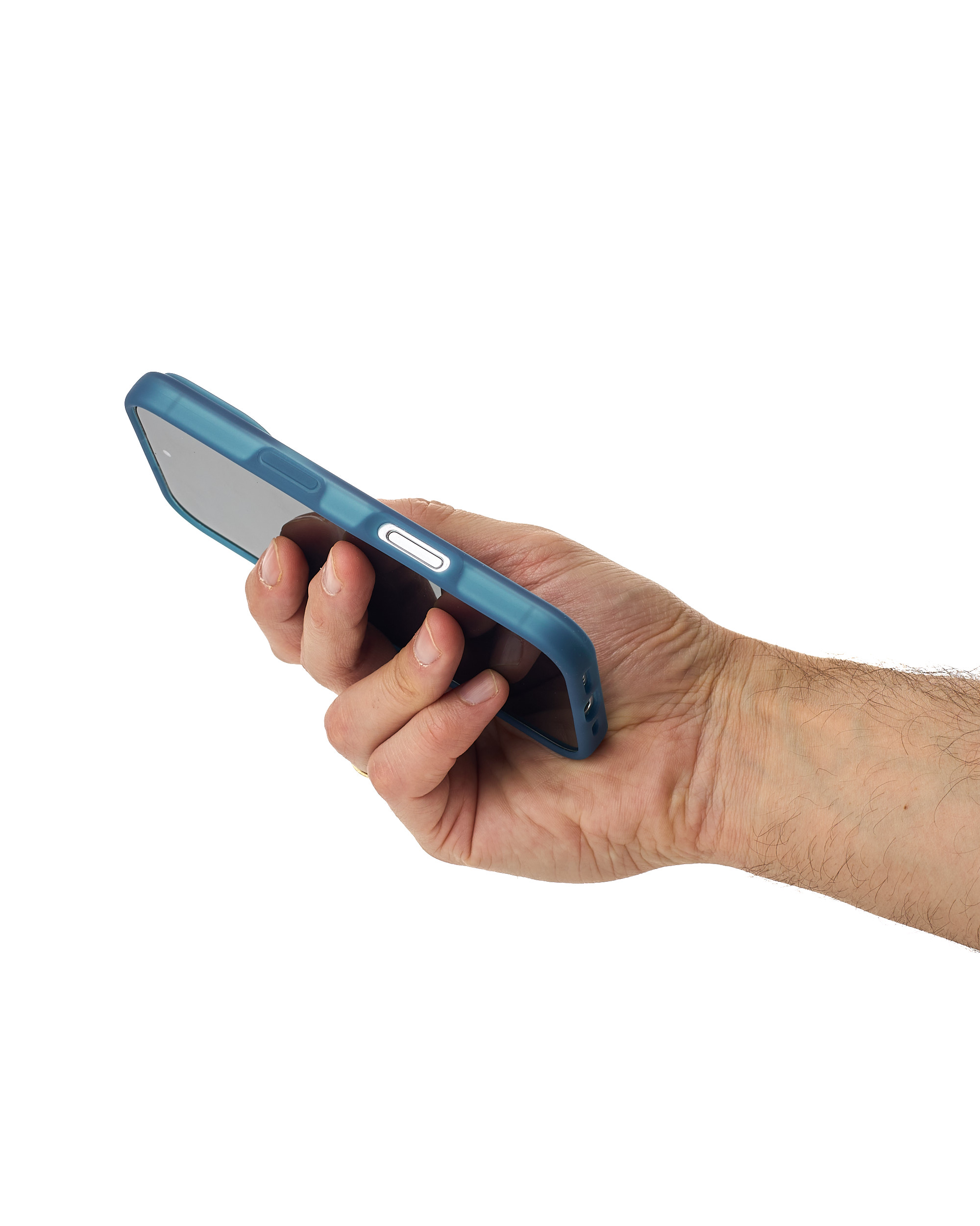 Силиконовый чехол SOFT MATT с поддержкой MagSafe для iPhone 17 dark blue