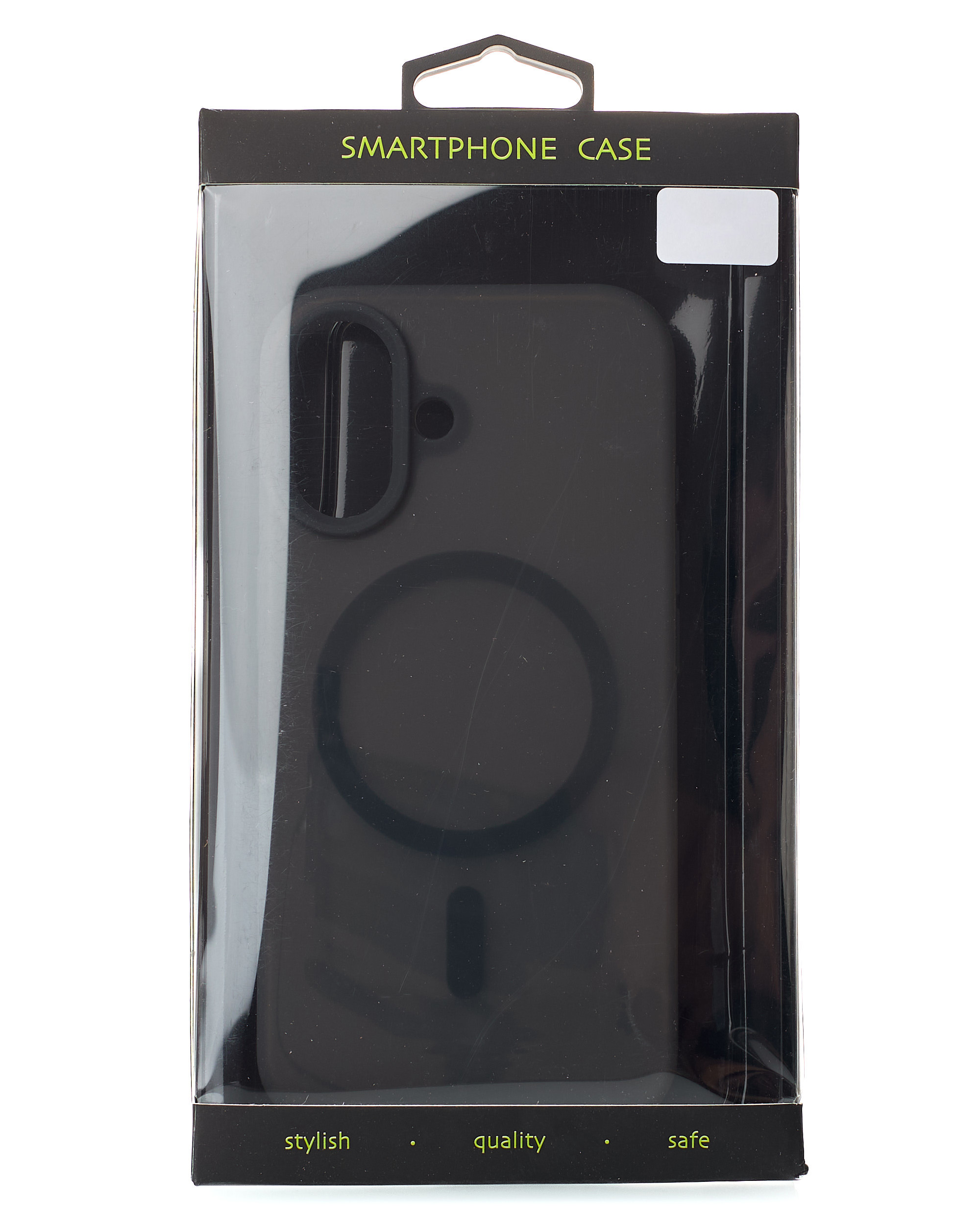 Силиконовый чехол SOFT MATT с поддержкой MagSafe для iPhone 17 black