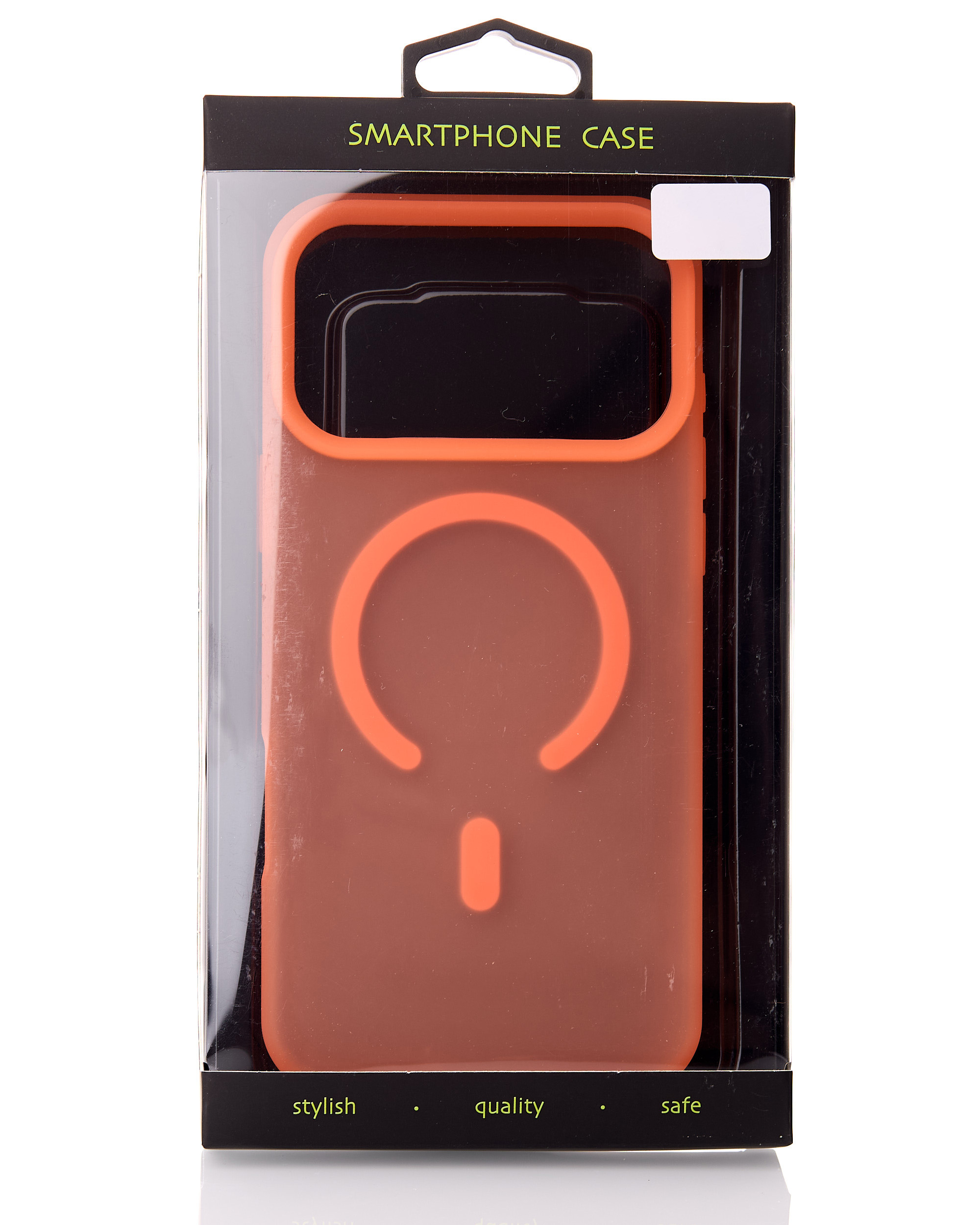 Силиконовый чехол SOFT MATT с поддержкой MagSafe для iPhone 17 Pro orange