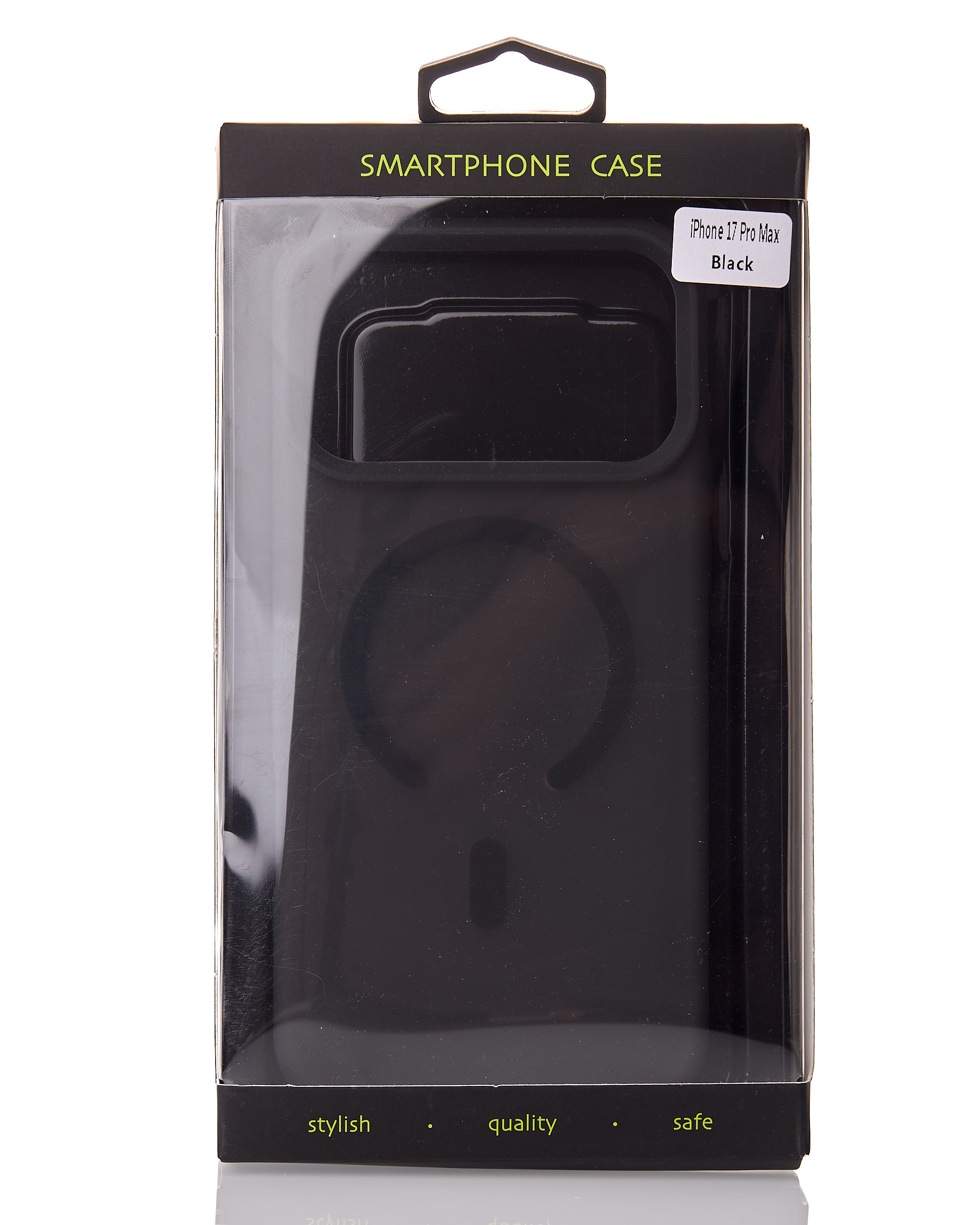 Силиконовый чехол SOFT MATT с поддержкой MagSafe для iPhone 17 Pro Max black