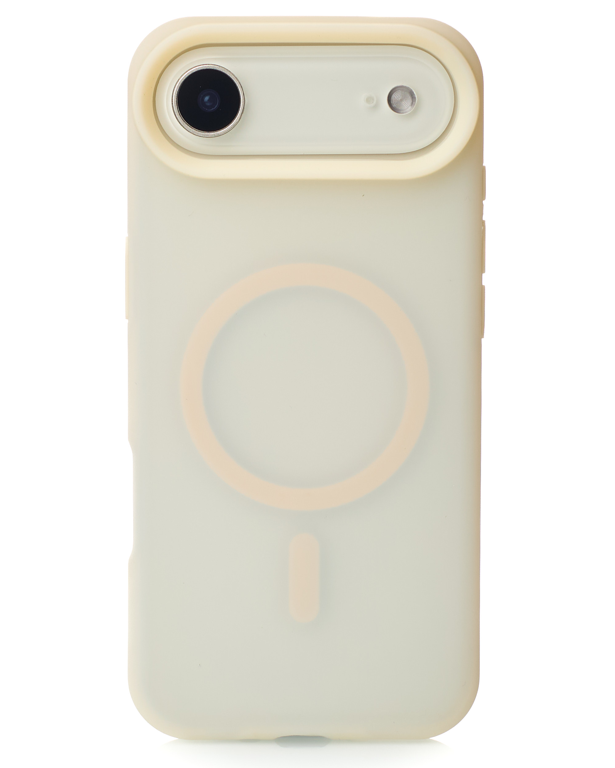 Силиконовый чехол SOFT MATT с поддержкой MagSafe для iPhone 17 AIR antique white