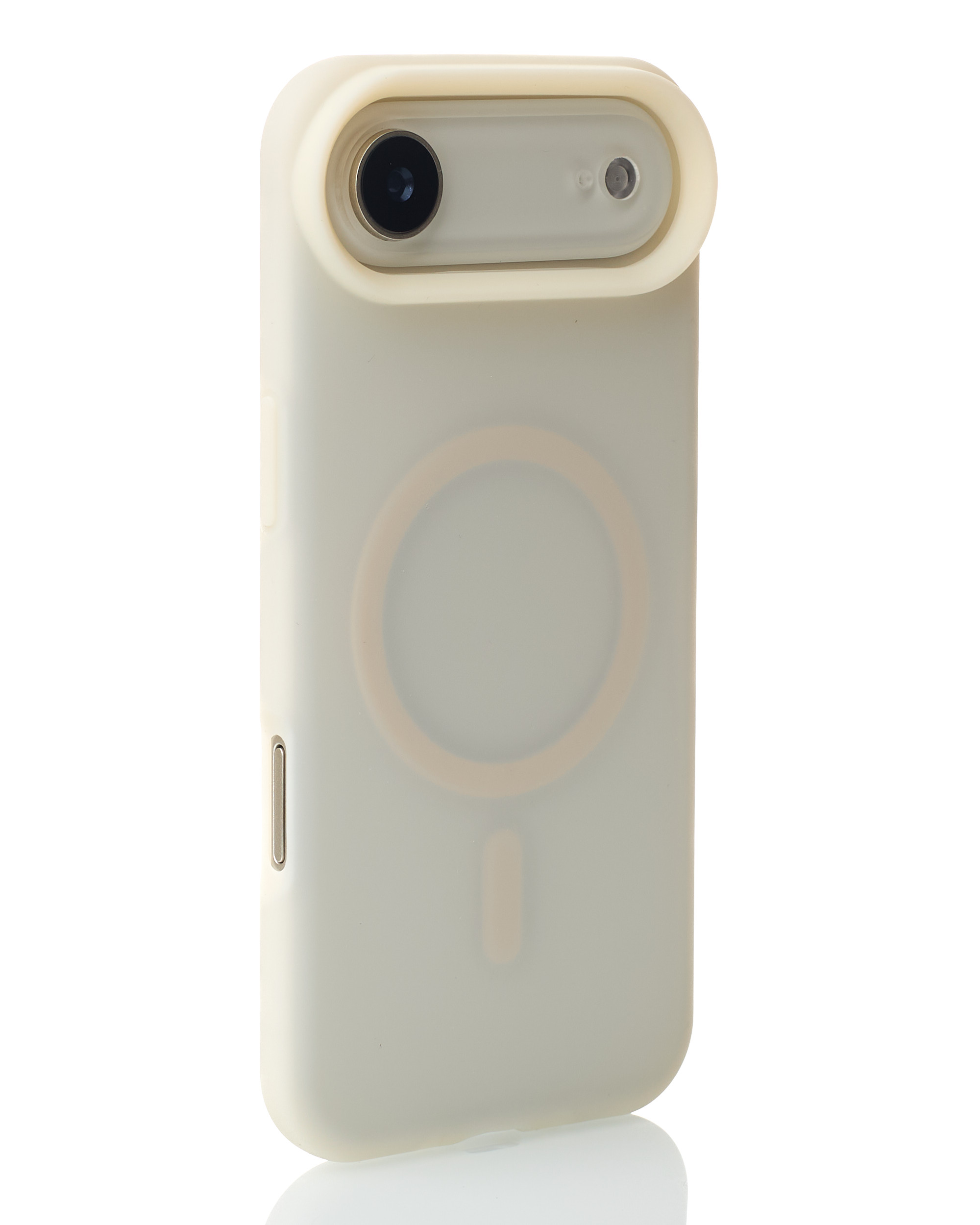 Силиконовый чехол SOFT MATT с поддержкой MagSafe для iPhone 17 AIR antique white