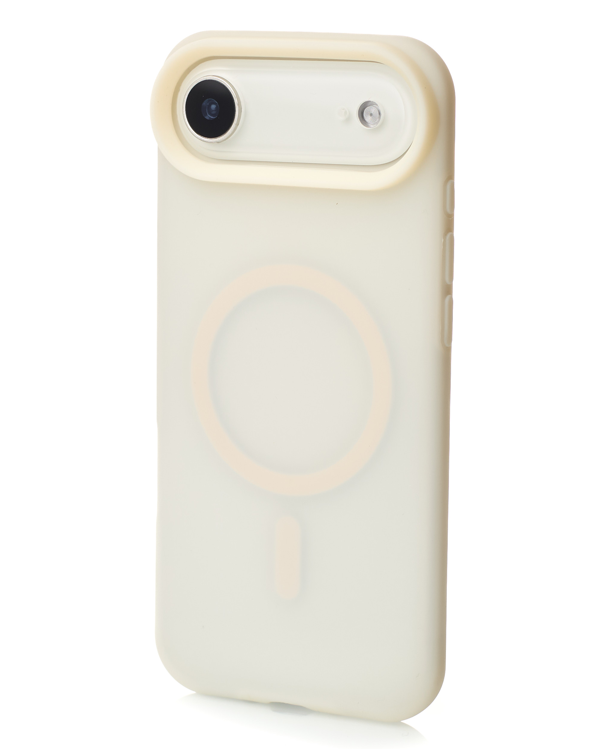 Силиконовый чехол SOFT MATT с поддержкой MagSafe для iPhone 17 AIR antique white