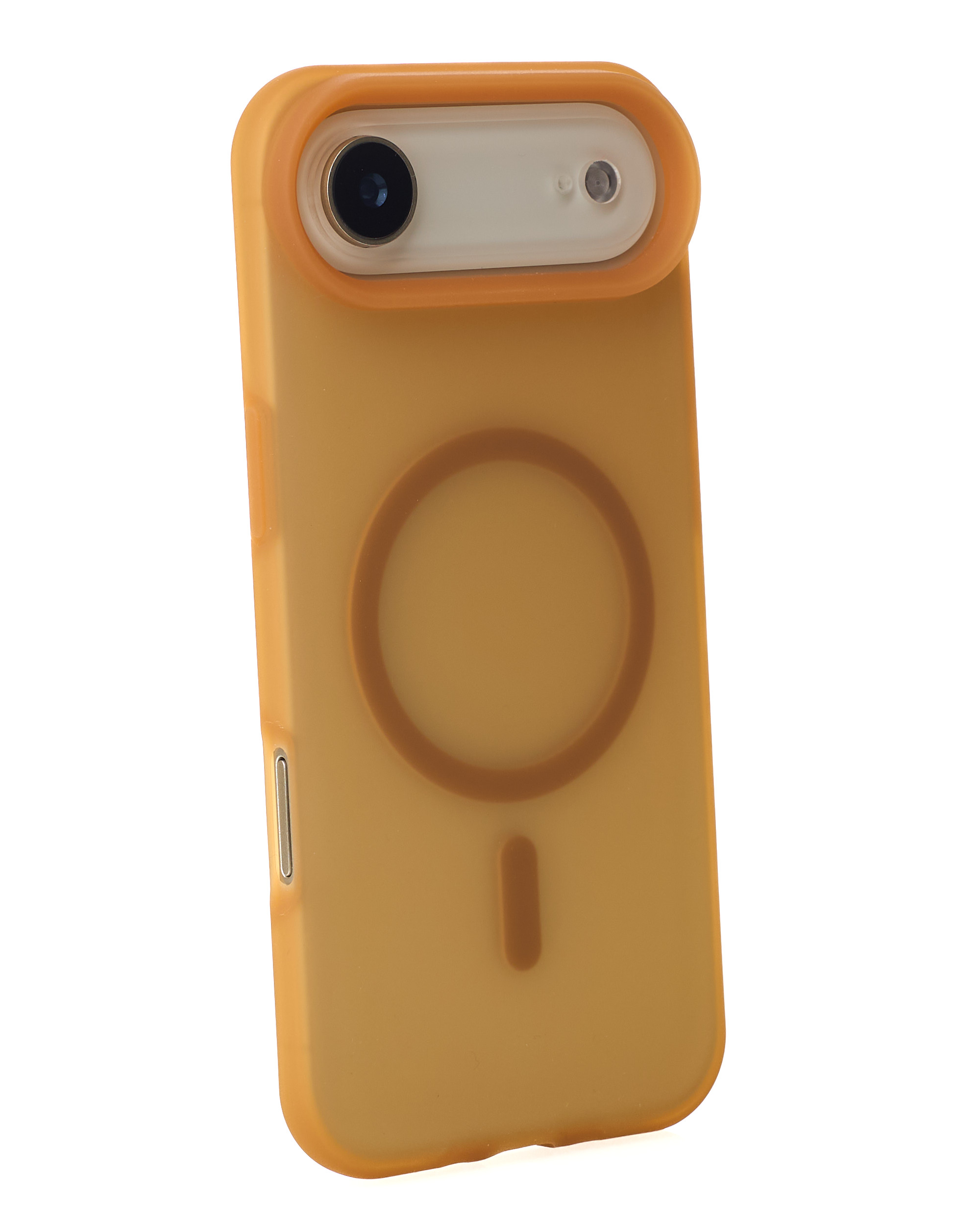 Силиконовый чехол SOFT MATT с поддержкой MagSafe для iPhone 17 AIR coffee brown