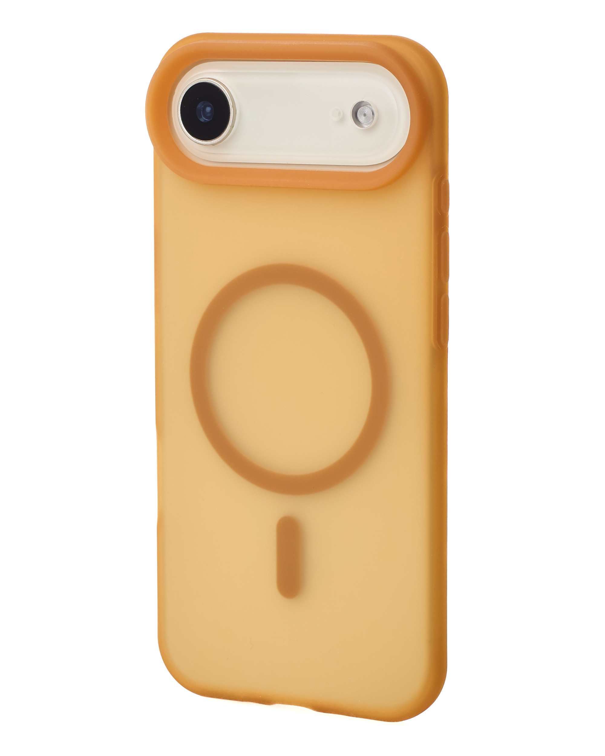 Силиконовый чехол SOFT MATT с поддержкой MagSafe для iPhone 17 AIR coffee brown