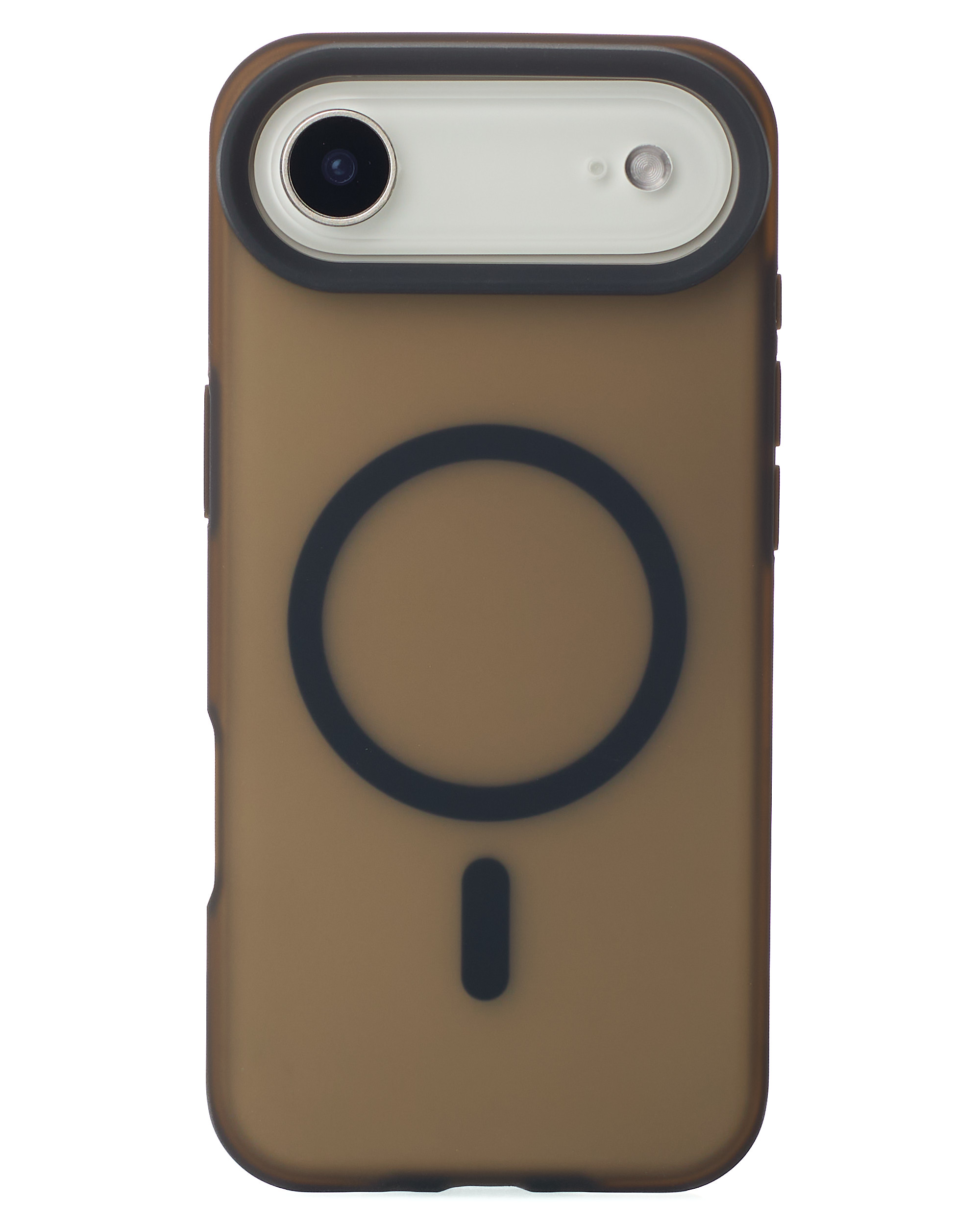 Силиконовый чехол SOFT MATT с поддержкой MagSafe для iPhone 17 AIR black