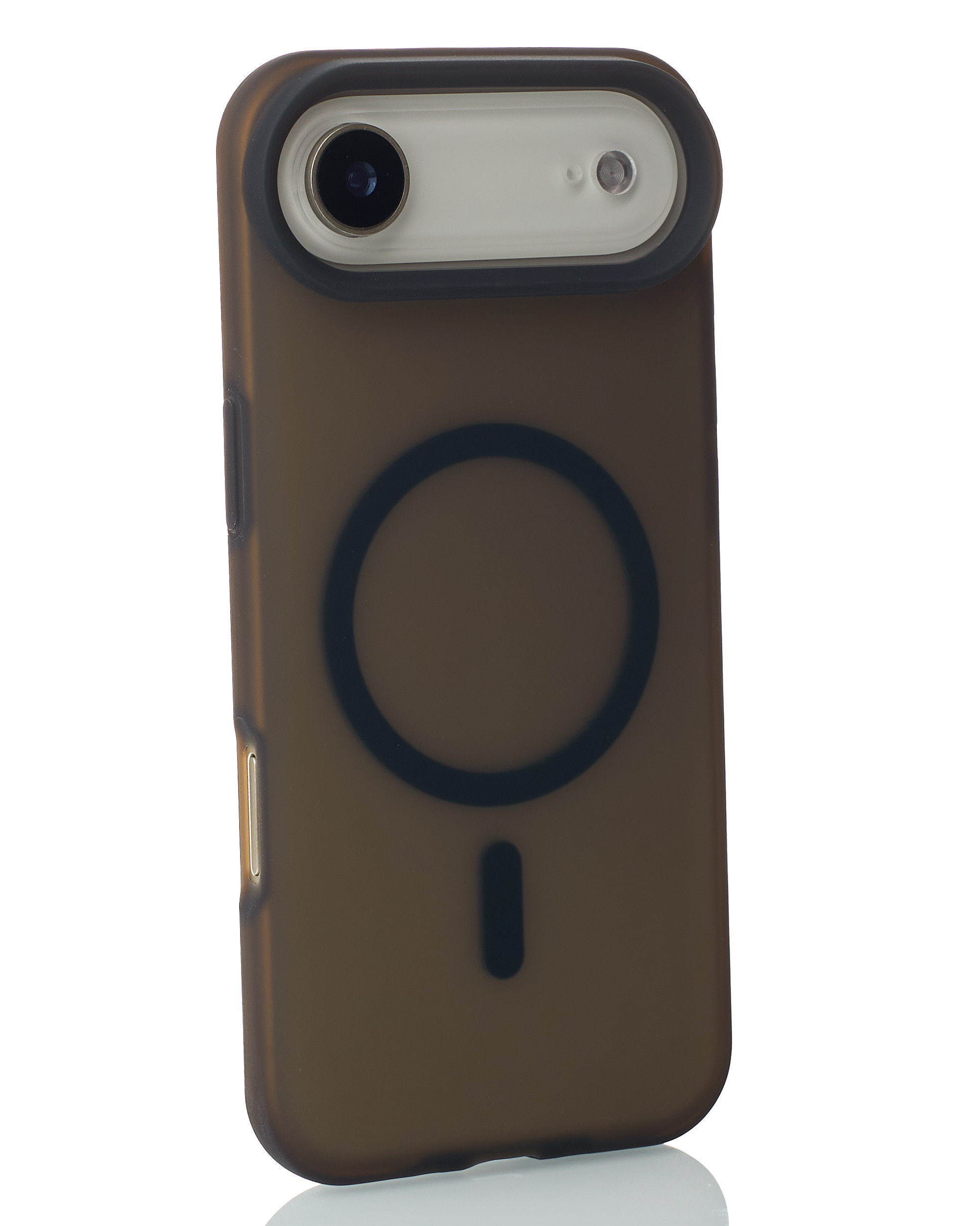 Силиконовый чехол SOFT MATT с поддержкой MagSafe для iPhone 17 AIR black