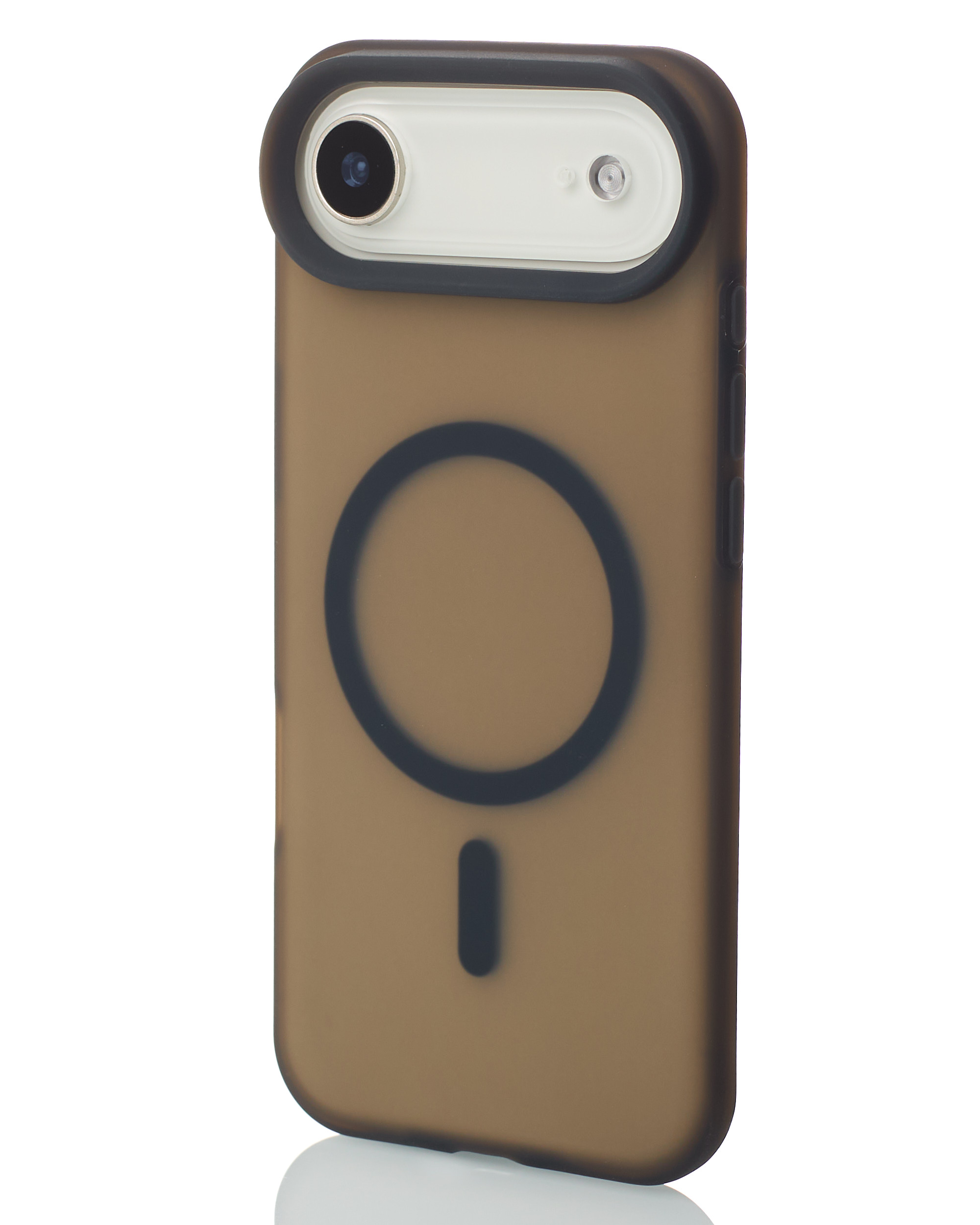 Силиконовый чехол SOFT MATT с поддержкой MagSafe для iPhone 17 AIR black