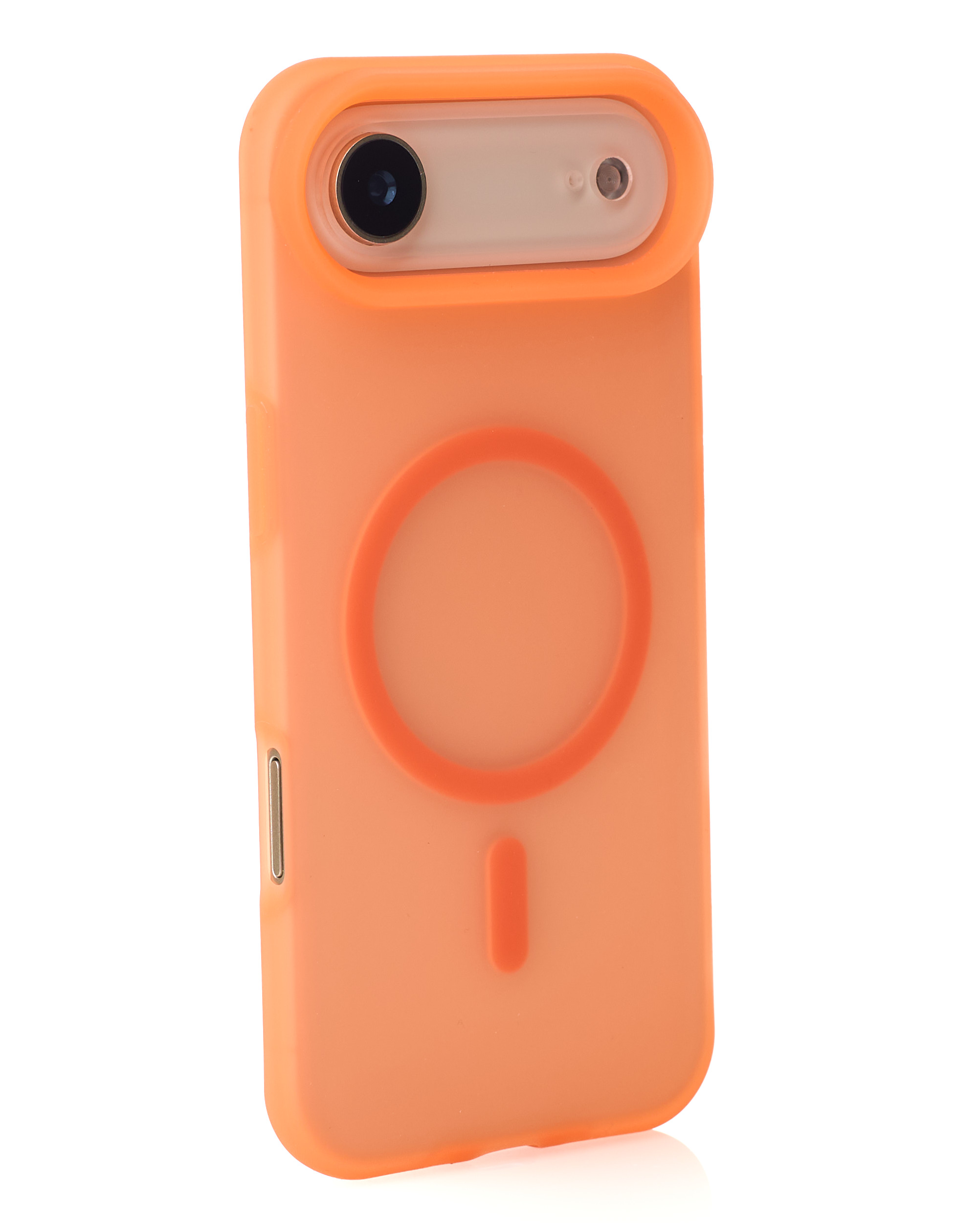 Силиконовый чехол SOFT MATT с поддержкой MagSafe для iPhone 17 AIR orange