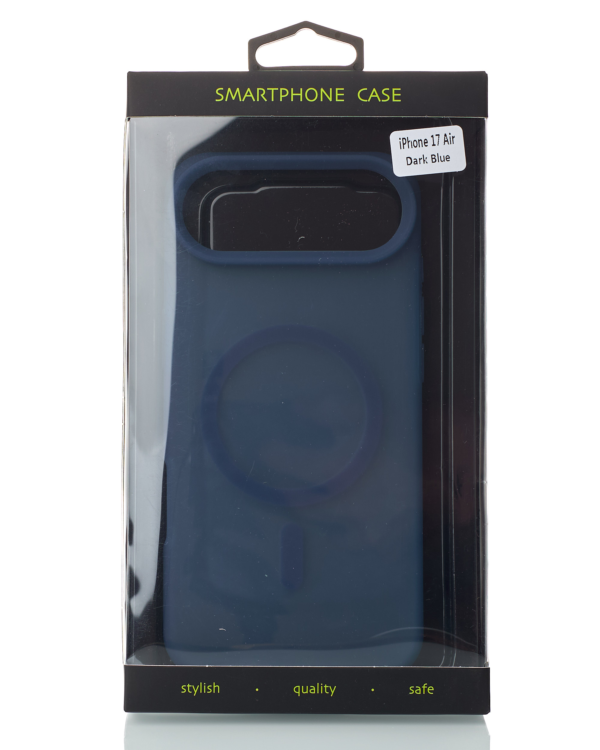 Силиконовый чехол SOFT MATT с поддержкой MagSafe для iPhone 17 AIR dark blue