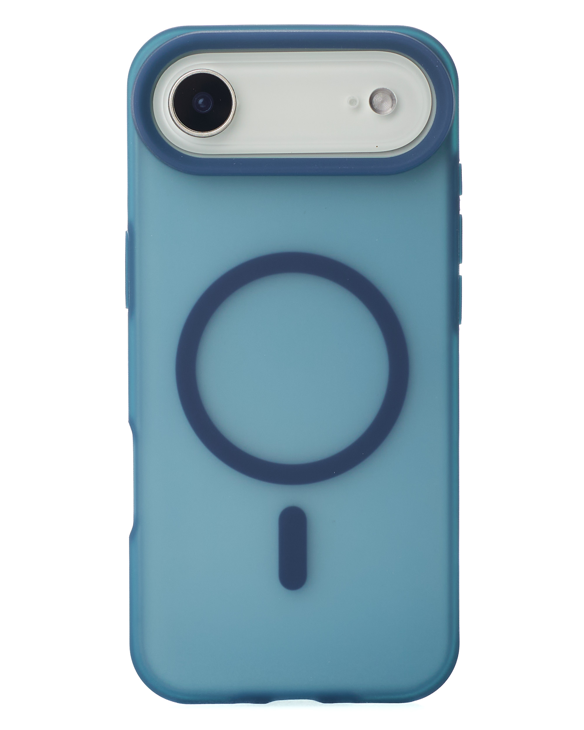 Силиконовый чехол SOFT MATT с поддержкой MagSafe для iPhone 17 AIR dark blue