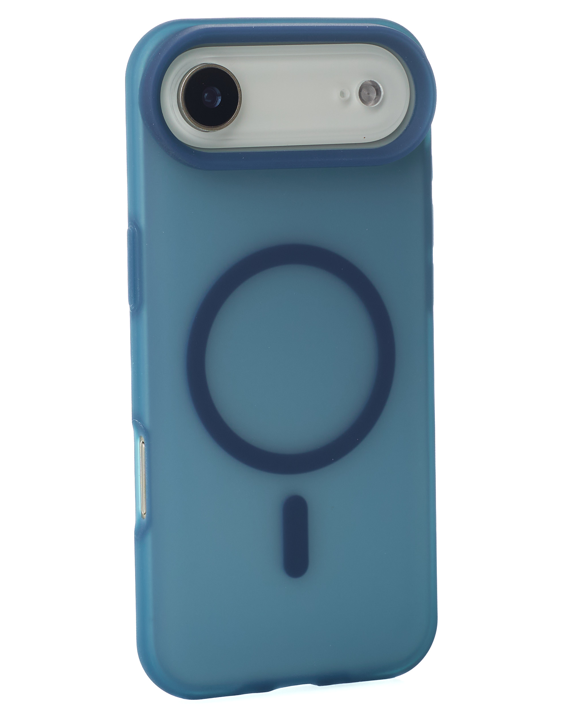 Силиконовый чехол SOFT MATT с поддержкой MagSafe для iPhone 17 AIR dark blue