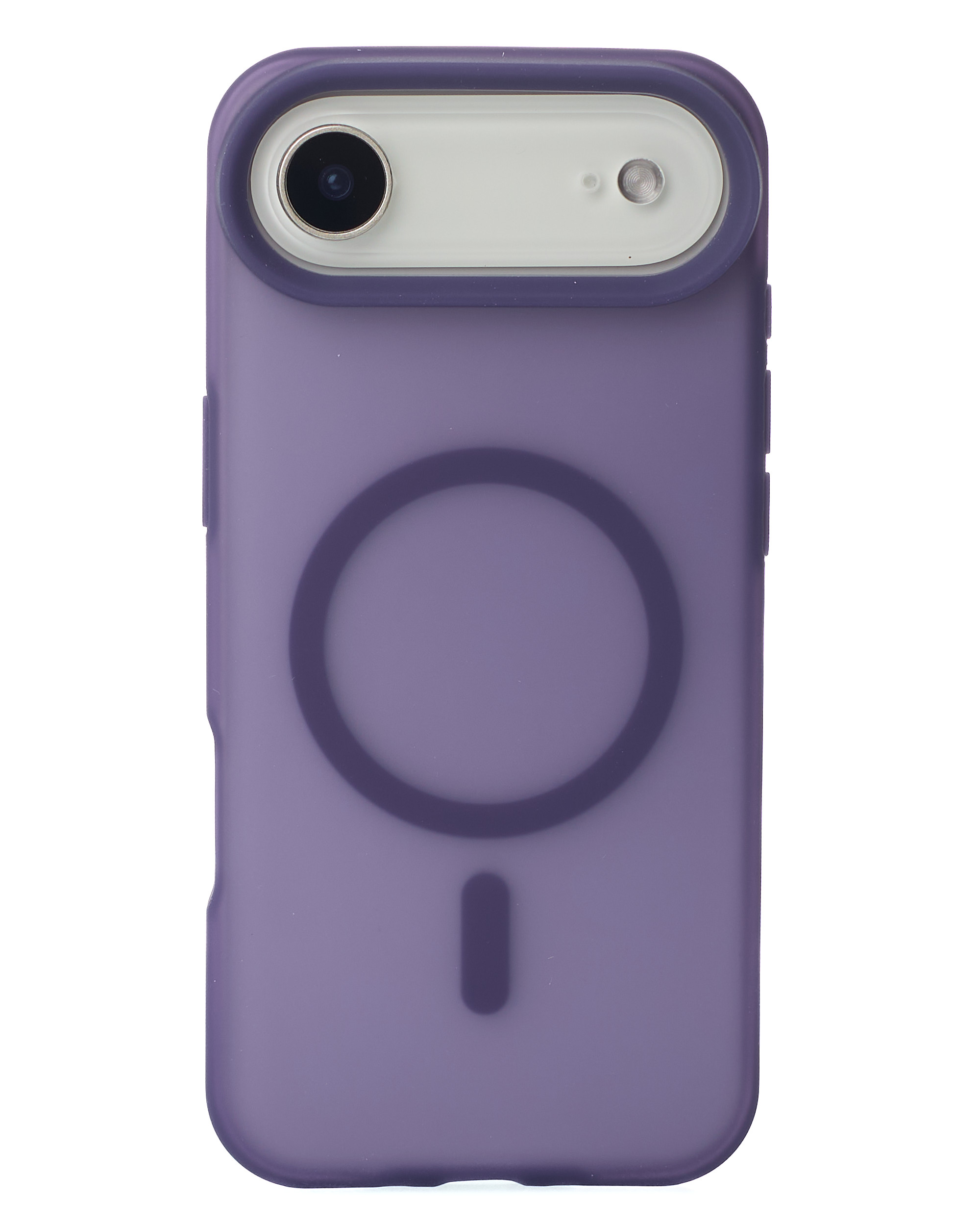 Силиконовый чехол SOFT MATT с поддержкой MagSafe для iPhone 17 AIR dark purple