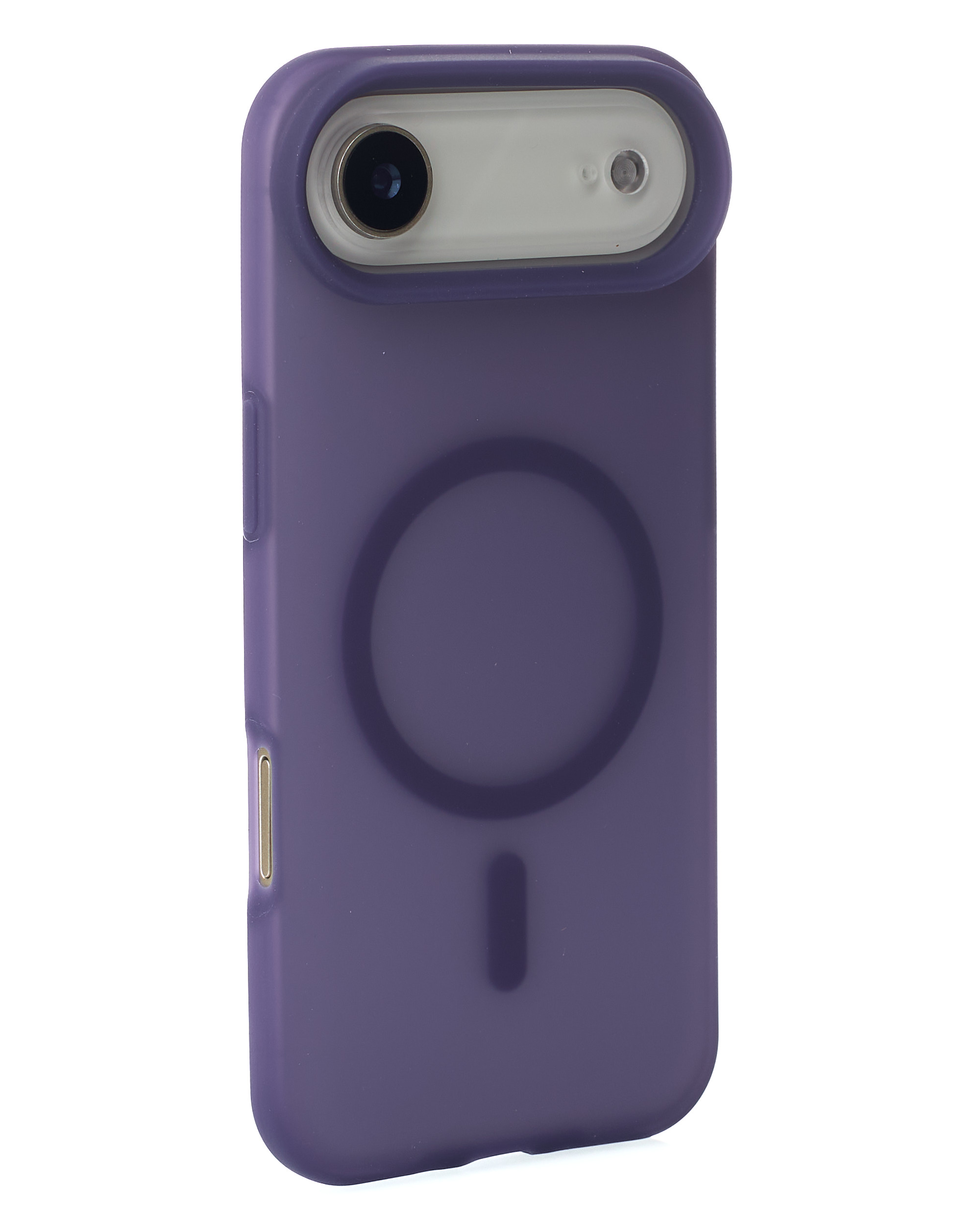 Силиконовый чехол SOFT MATT с поддержкой MagSafe для iPhone 17 AIR dark purple