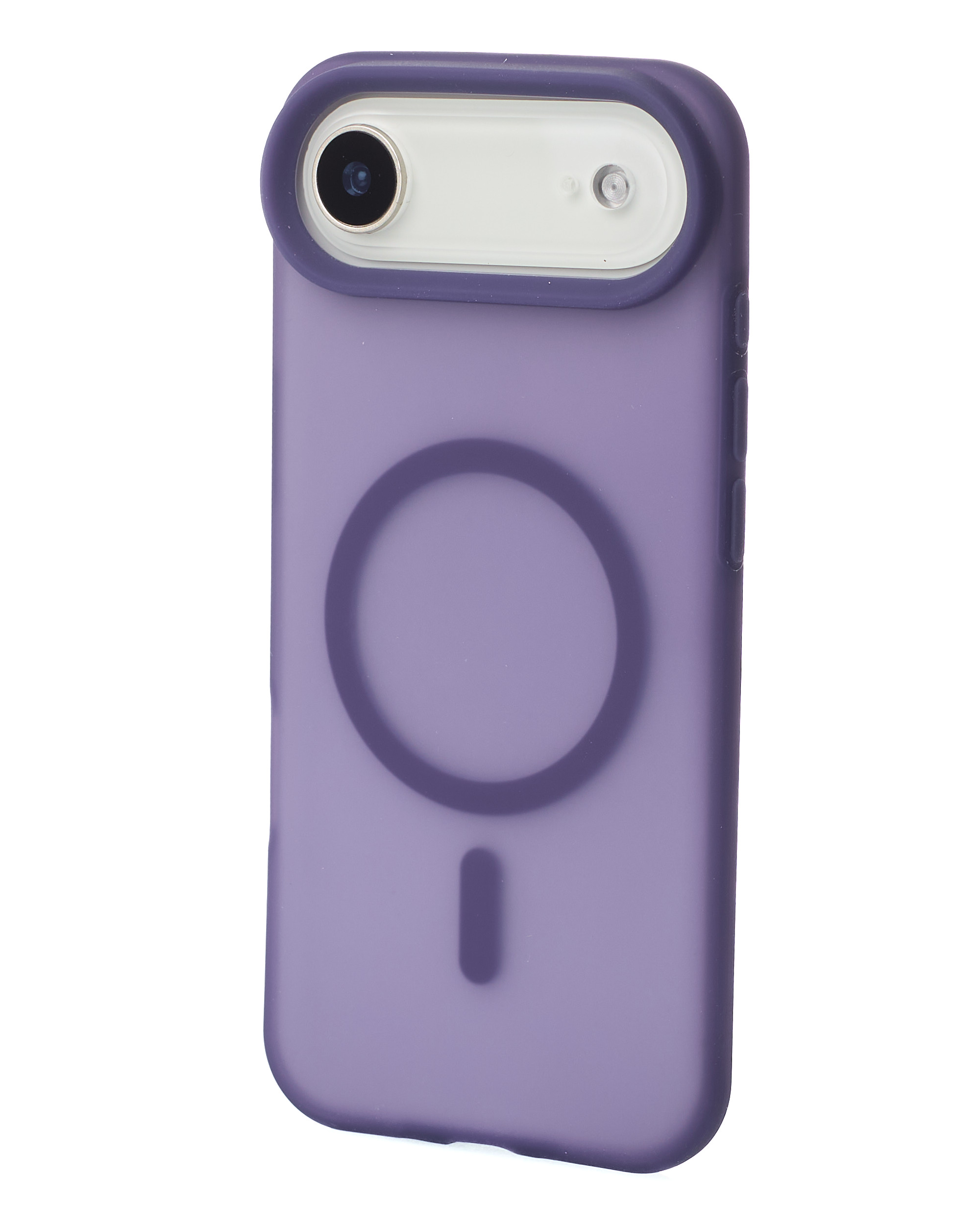 Силиконовый чехол SOFT MATT с поддержкой MagSafe для iPhone 17 AIR dark purple
