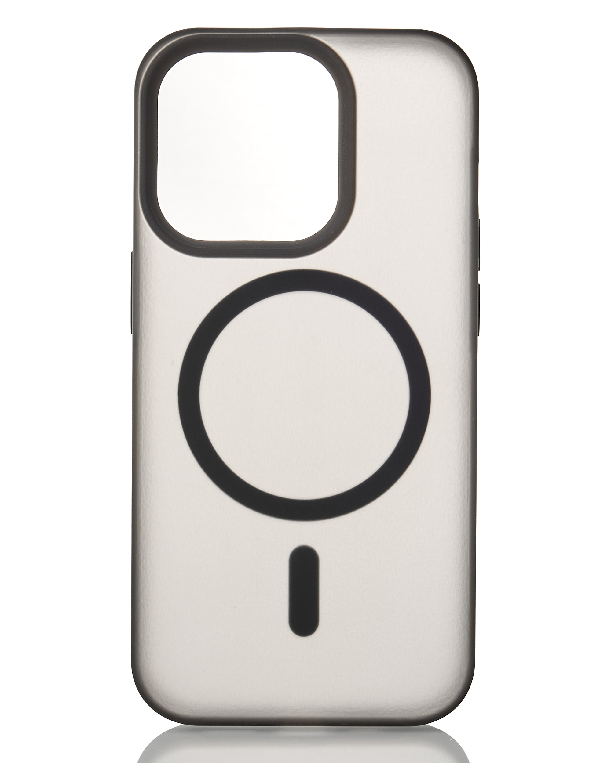 Силиконовый чехол SOFT MATT с поддержкой MagSafe для iPhone 13 Pro Max black